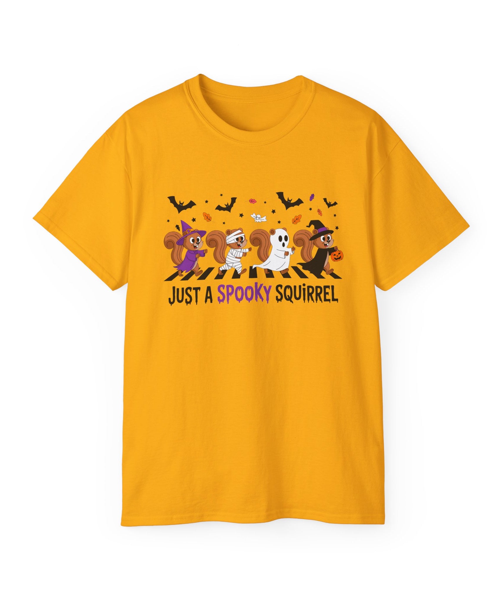 Spooky Squirrel Halloween Tee Design