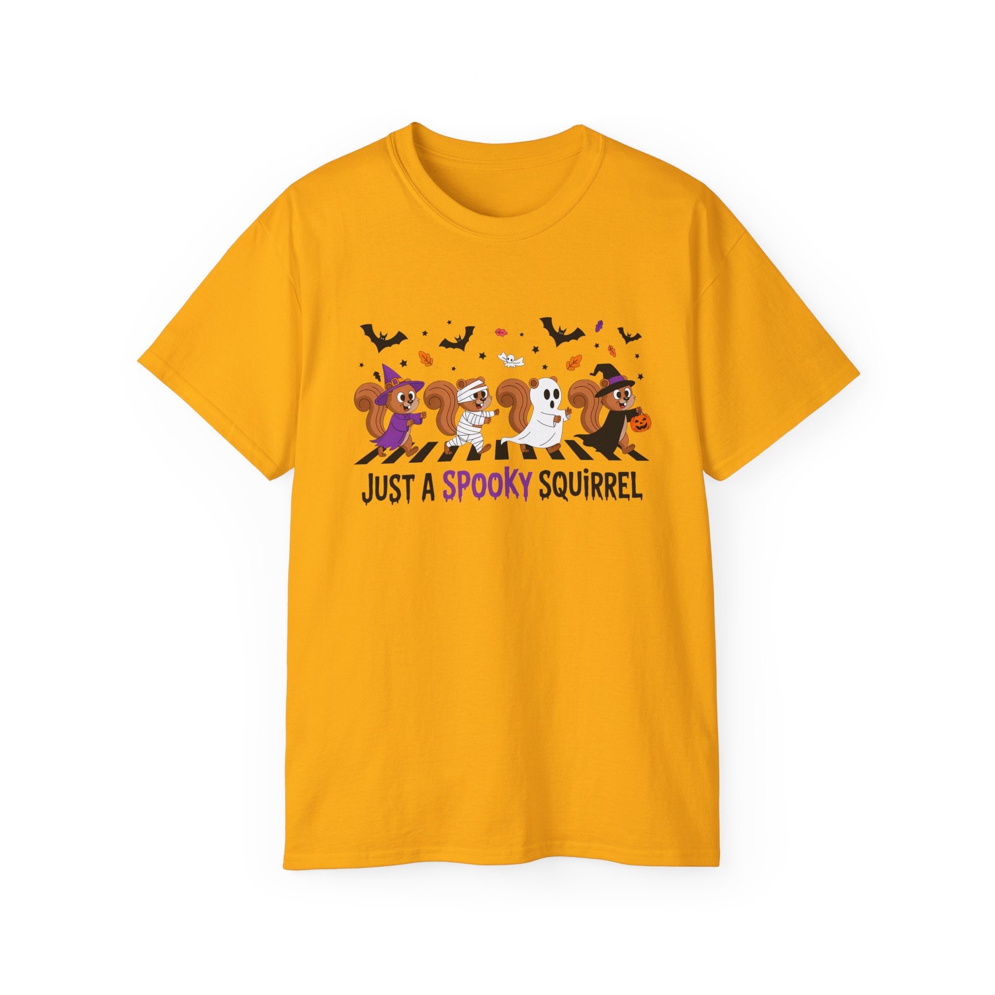 Spooky Squirrel Halloween Tee Design