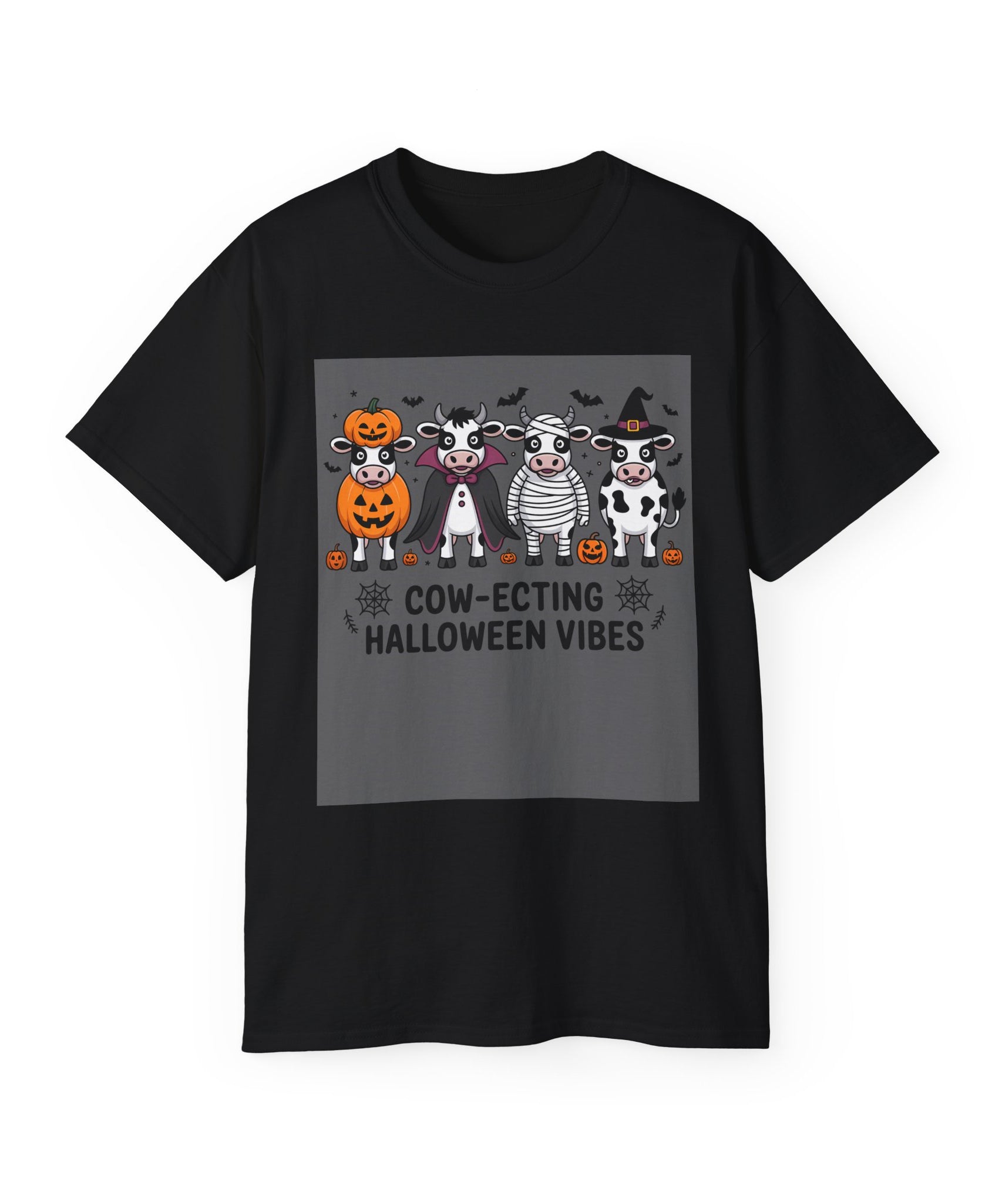 Halloween Cow T-Shirt - Cute Cow Costumes Tee | Gallory Hive