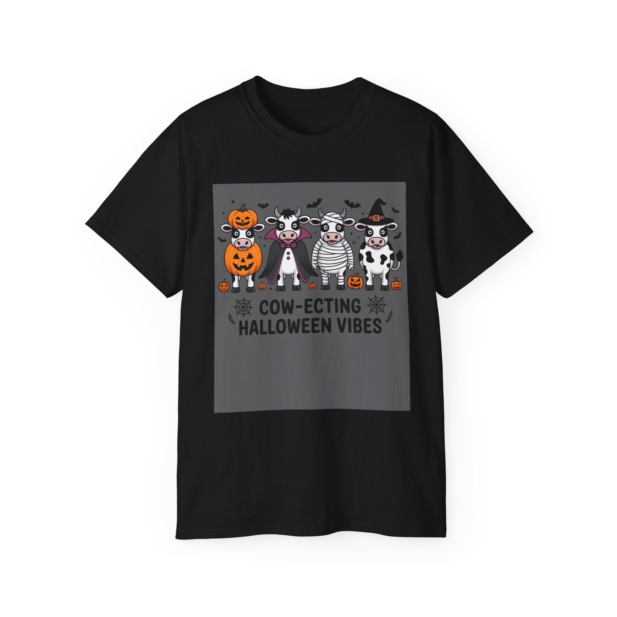 Halloween Cow T-Shirt - Cute Cow Costumes Tee | Gallory Hive
