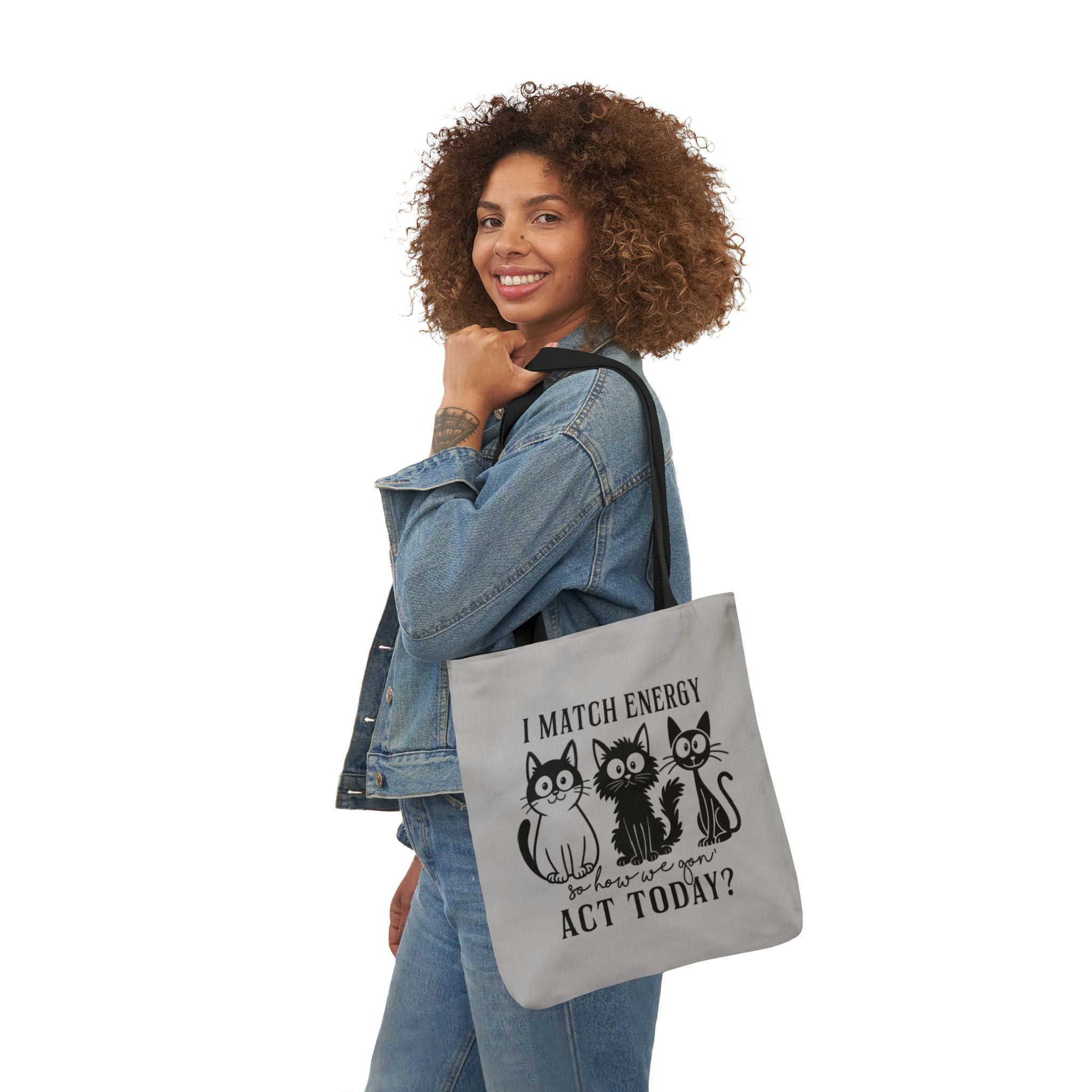 Gift for Cat Lovers – Light Grey Tote Bag | Gallory Hive