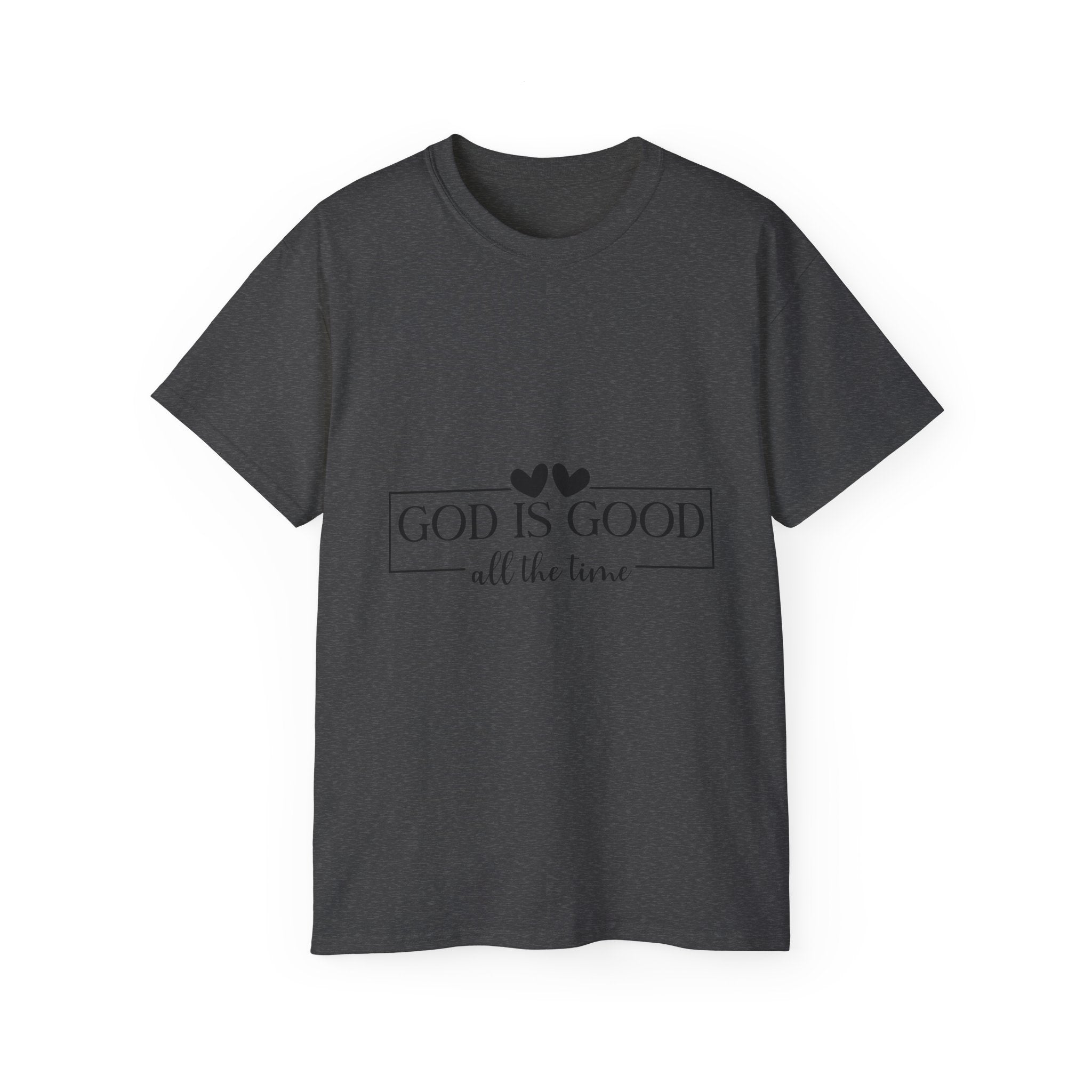 Unisex God is good all the time Tee - Inspirational Casual Wear, Christian T-Shirt, Motivational Gift, Faith-Based Apparel, Everyday Comfort - Gallory Hive