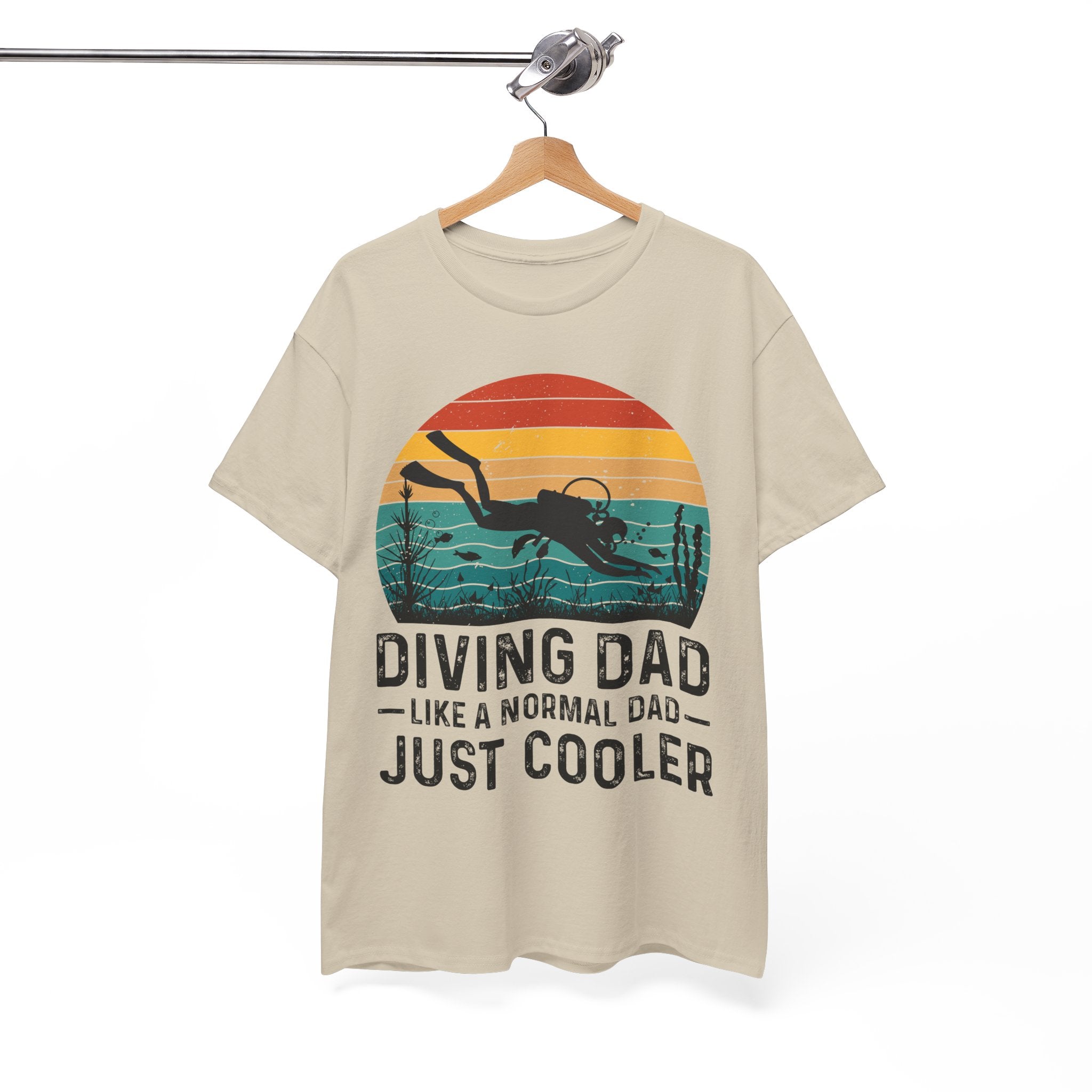 Diving Dad T-Shirt - Retro Scuba Design