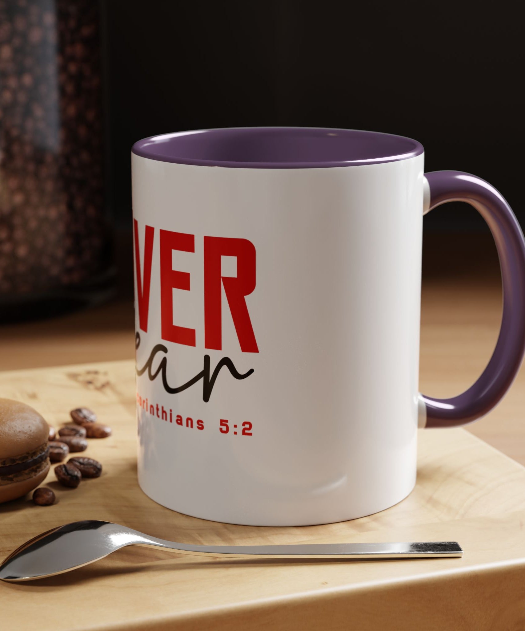 Faith Scripture Accent Coffee Mug | Gallory Hive