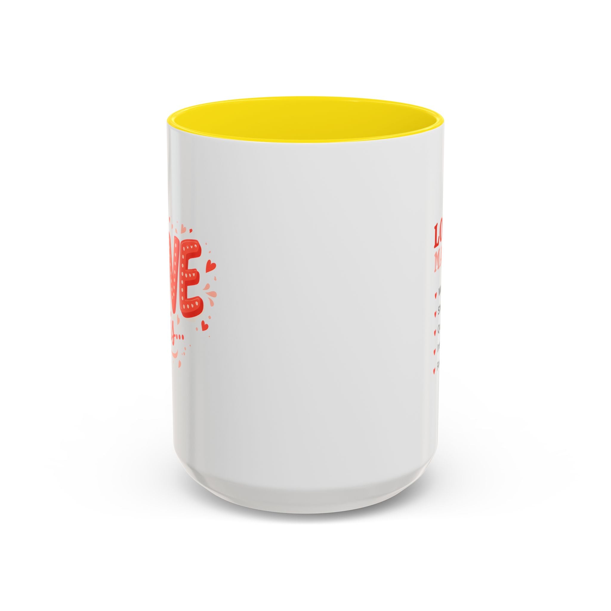 Romantic Love Quote Ceramic Coffee Mug | Gallory Hive