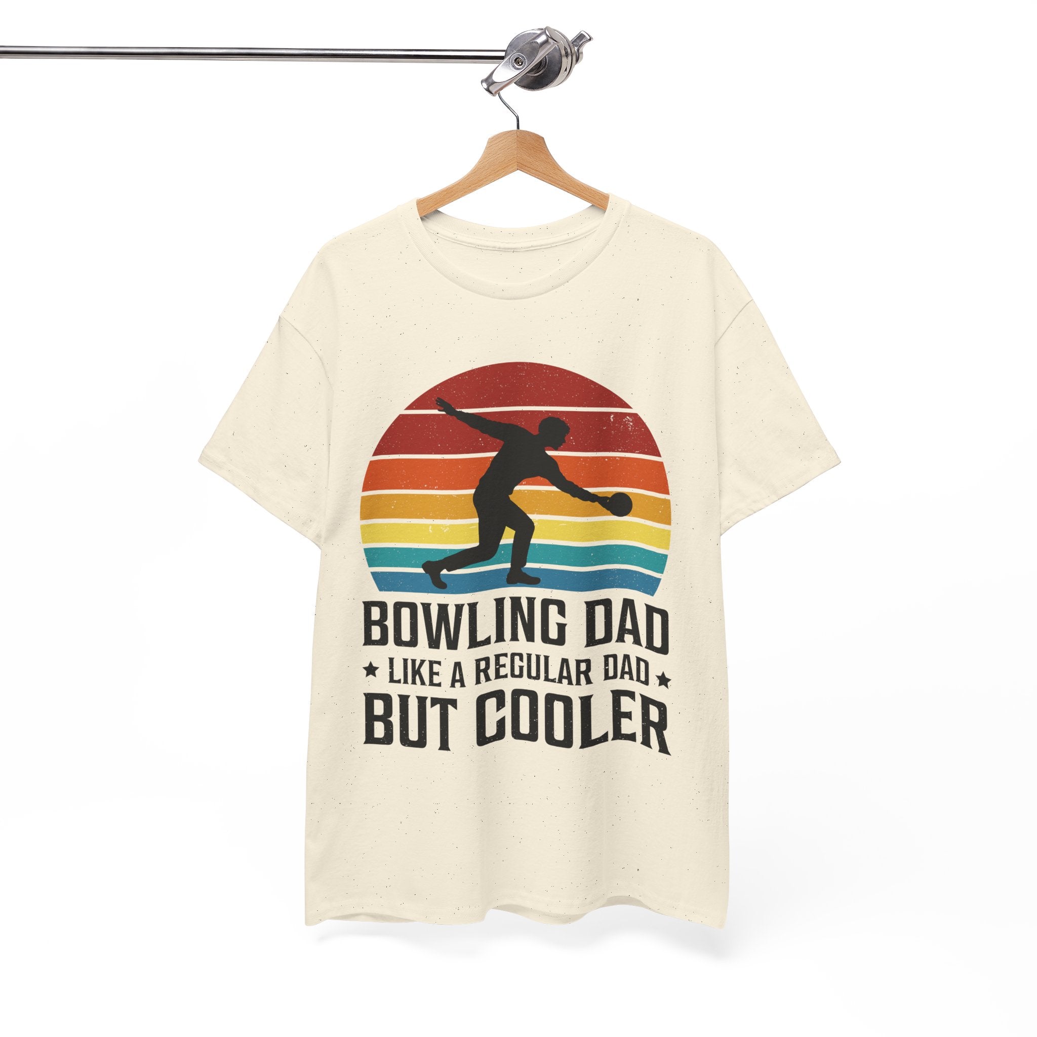 Retro Bowling Dad Tee - Unique Father's Day Gift