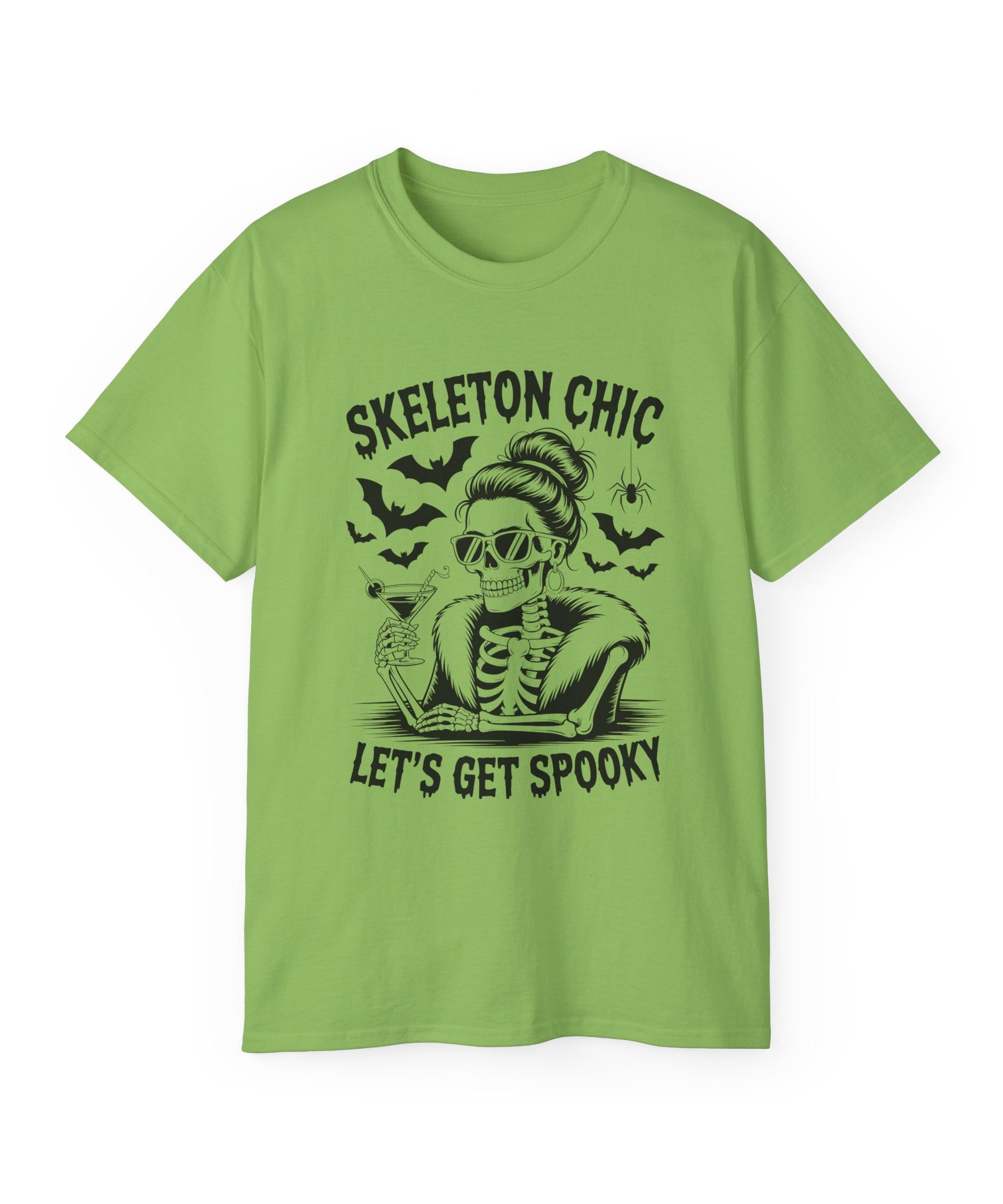 Vintage Rock Skeleton Halloween Shirt | Gallory Hive