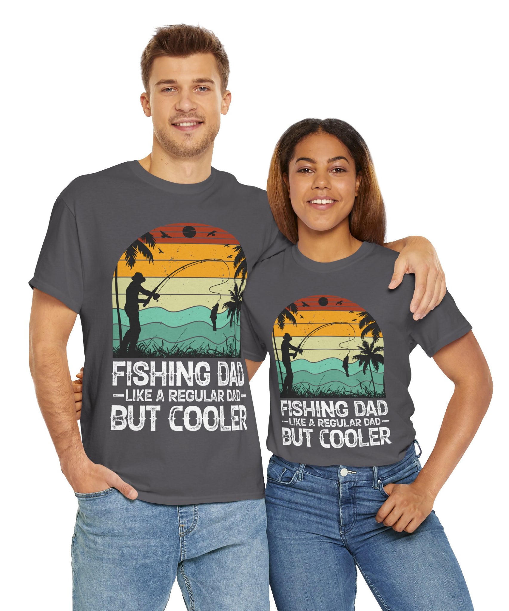 Minimalist Tropical Fishing Tee