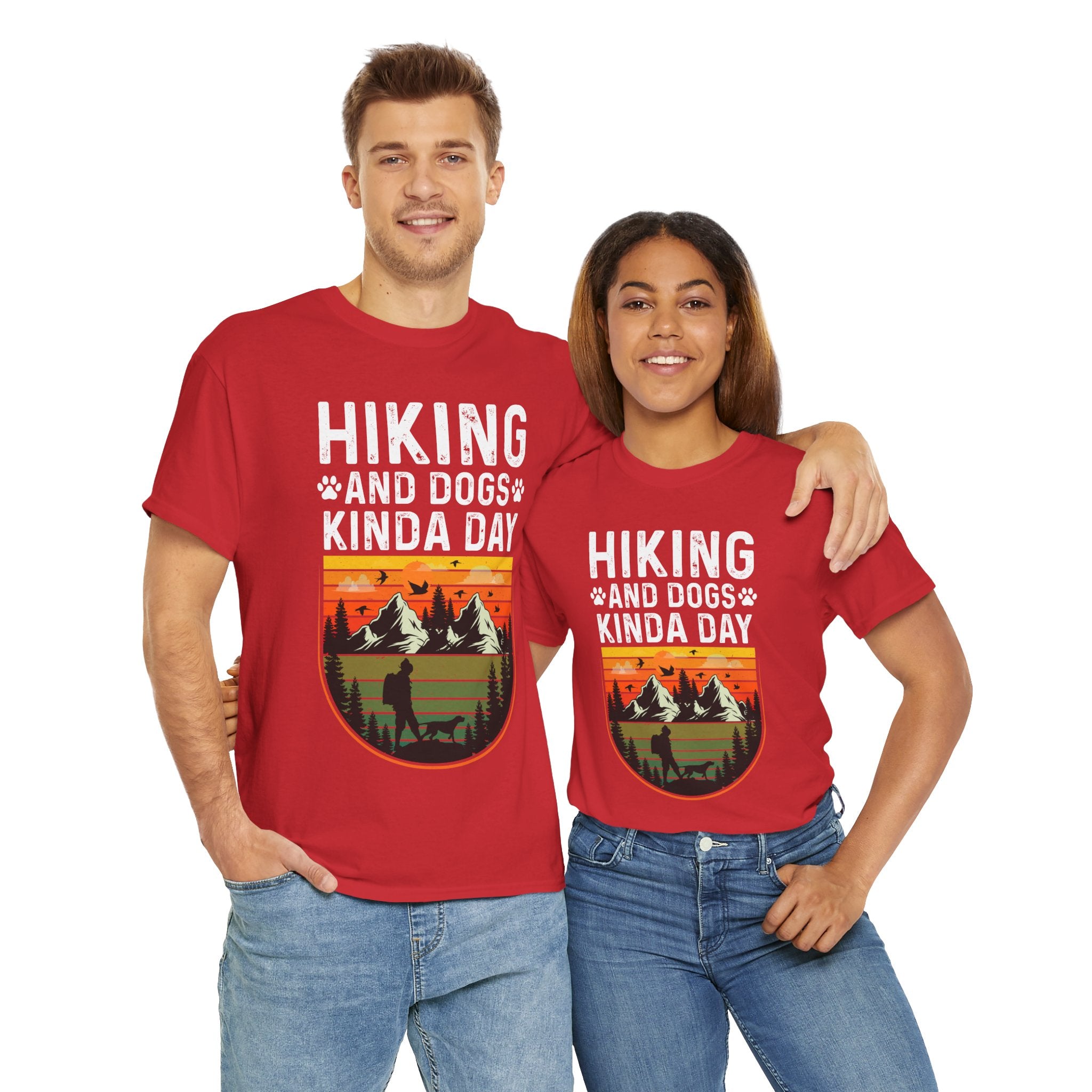 Hiking Buddy Sunset Graphic Tee