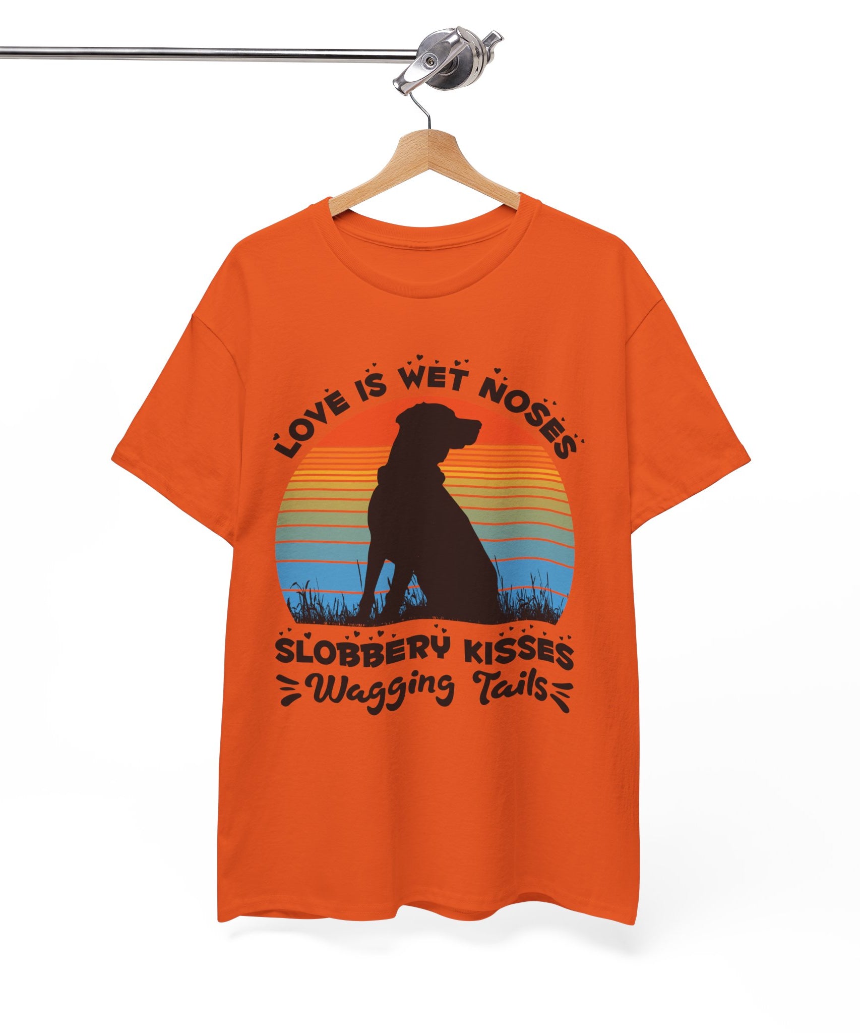 Funny Dog Lover Graphic Tee - Wet Noses | Gallory Hive