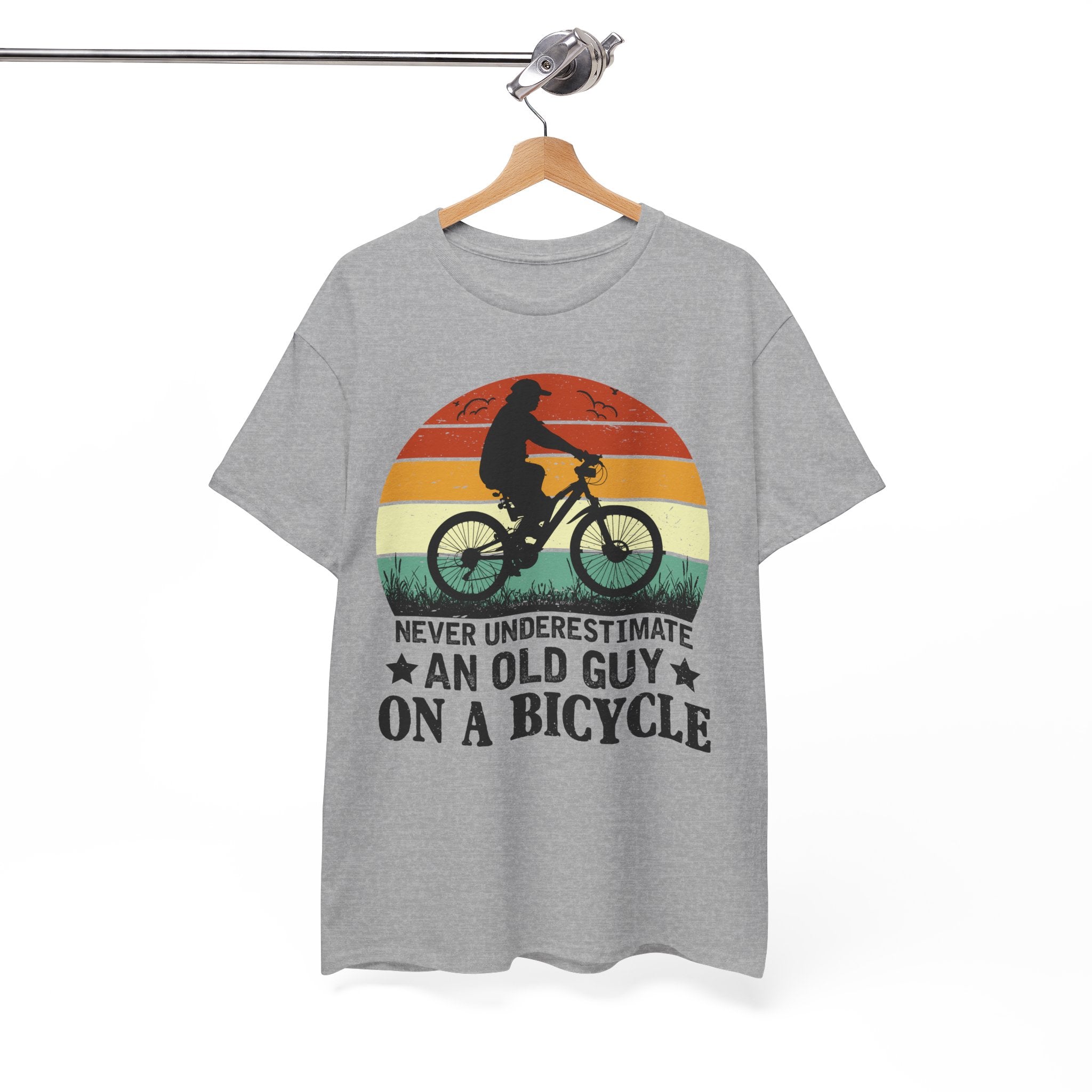 Retro Old Guy On Bicycle Shirt | Gallory Hive