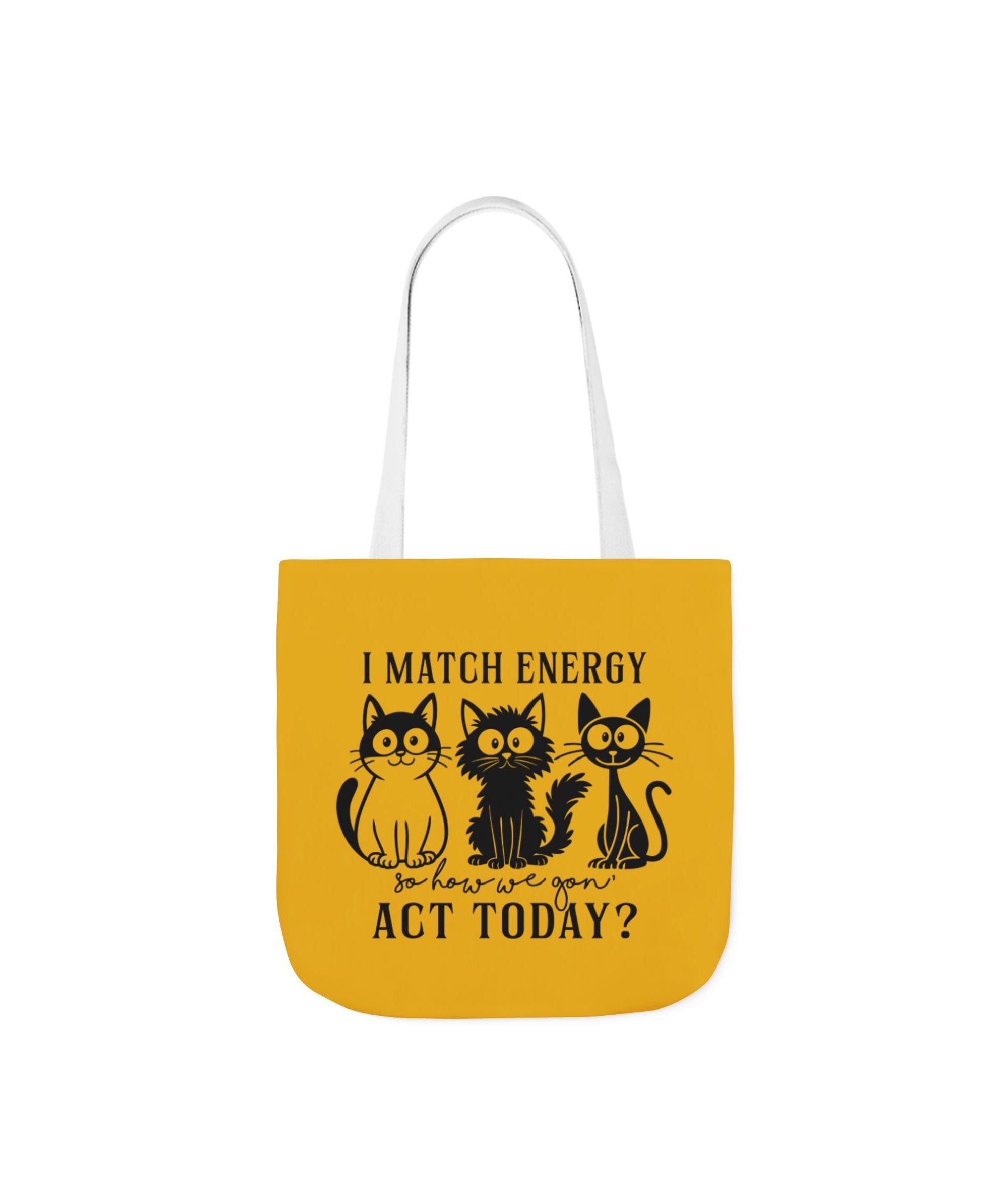 Cute Yellow Canvas Tote – Reusable Bag
