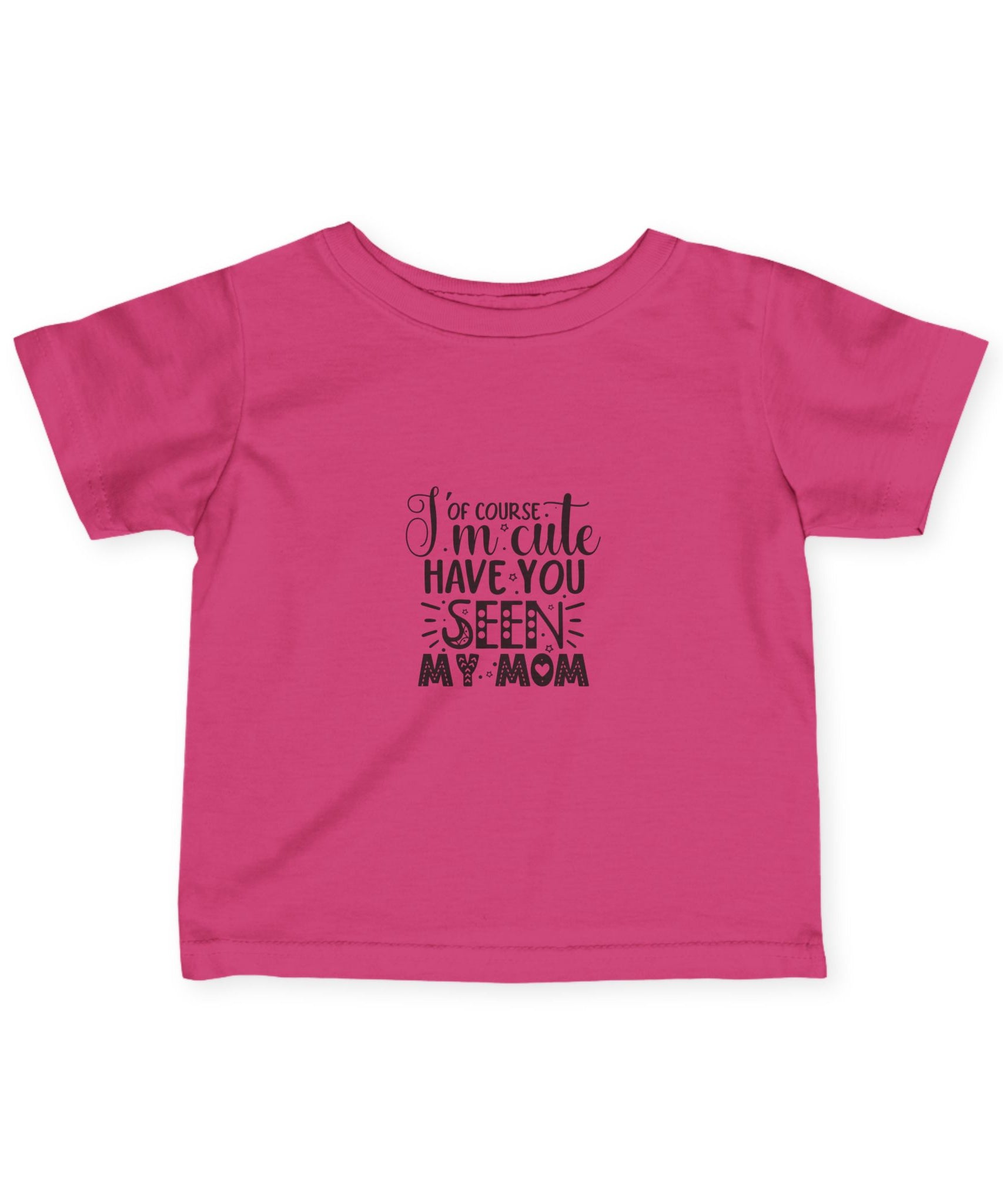 Infant Tee - 'I'm Cute, Have You Seen My Mom' - Funny Baby Clothes, Baby Shower Gift - Gallory Hive