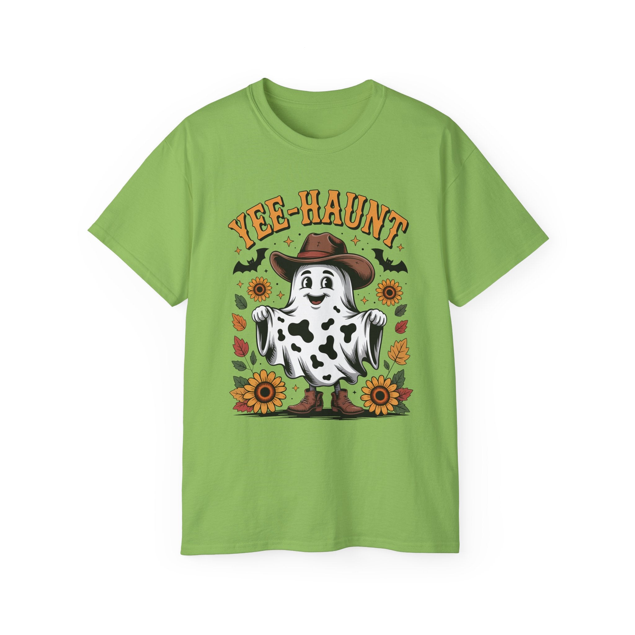 Spooky Style Cowboy Ghost T-Shirt | Gallory Hive