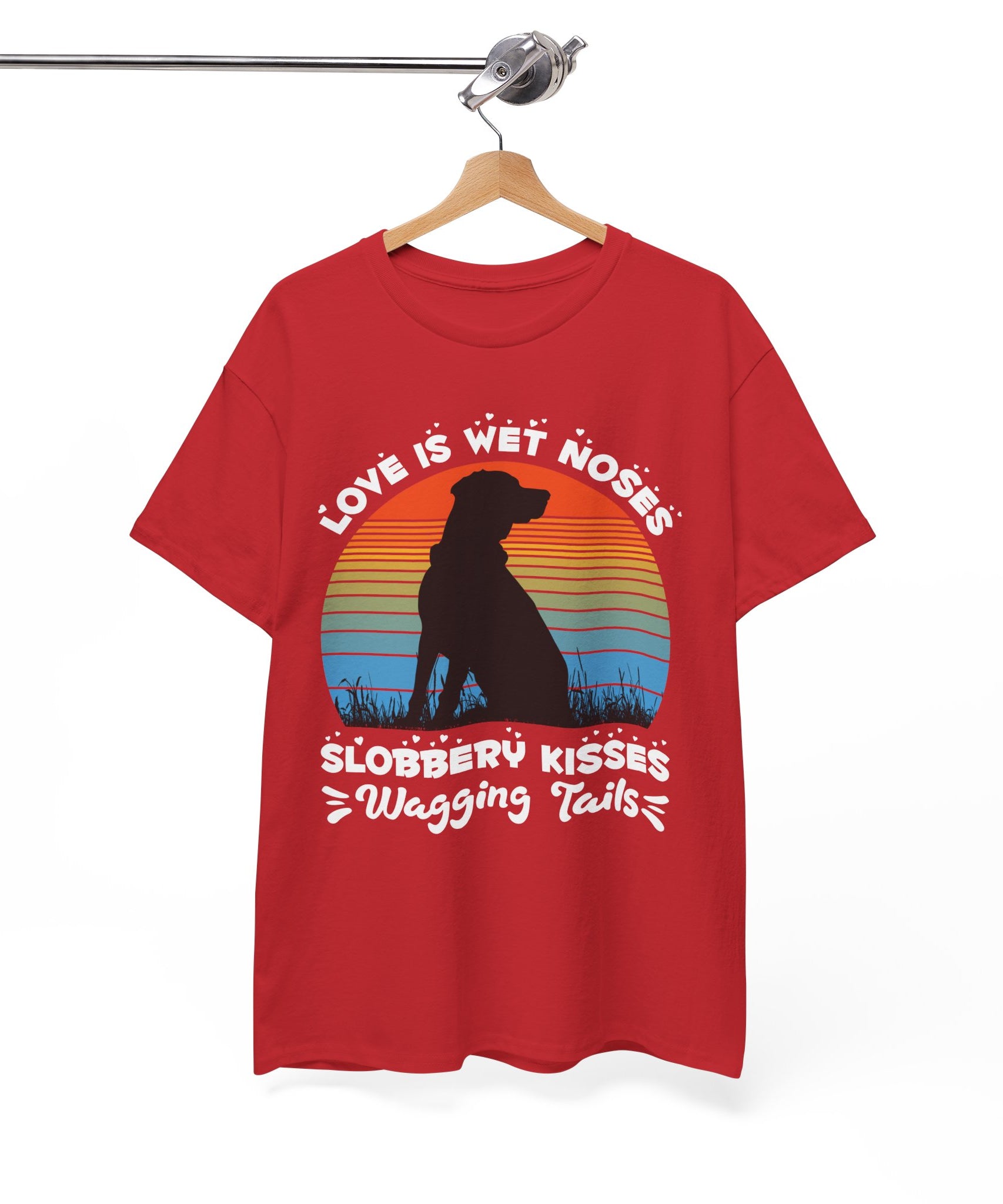 Funny Dog Lover Graphic Tee - Wet Noses | Gallory Hive