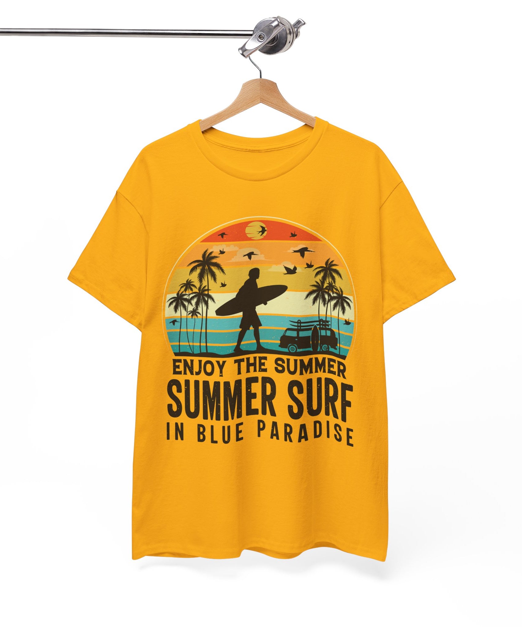 Summer Surf Van Sunset Shirt