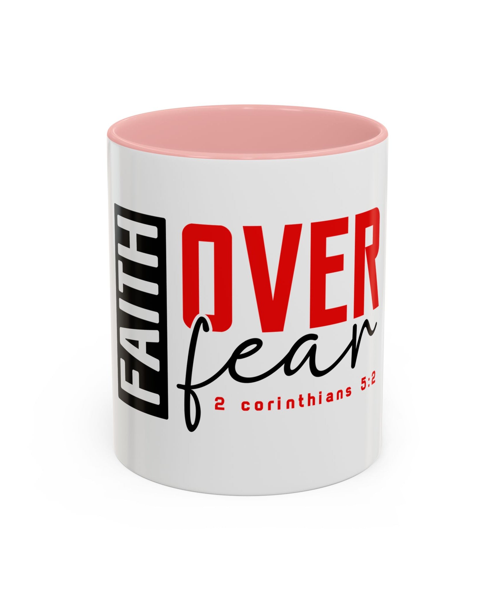 Faith Scripture Accent Coffee Mug | Gallory Hive