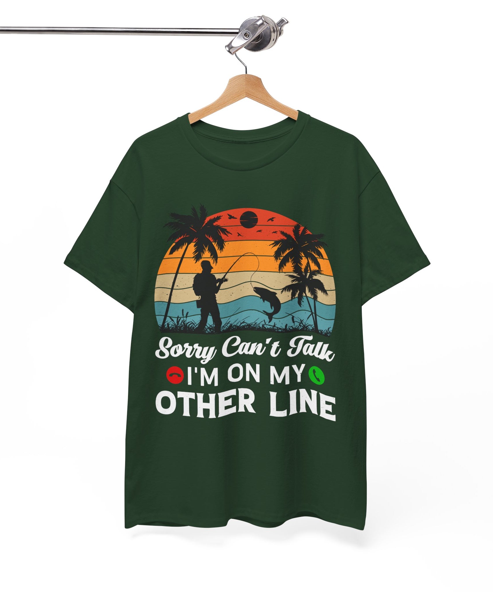 Funny Fishing T-Shirt – On My Other Line | Gallory Hive