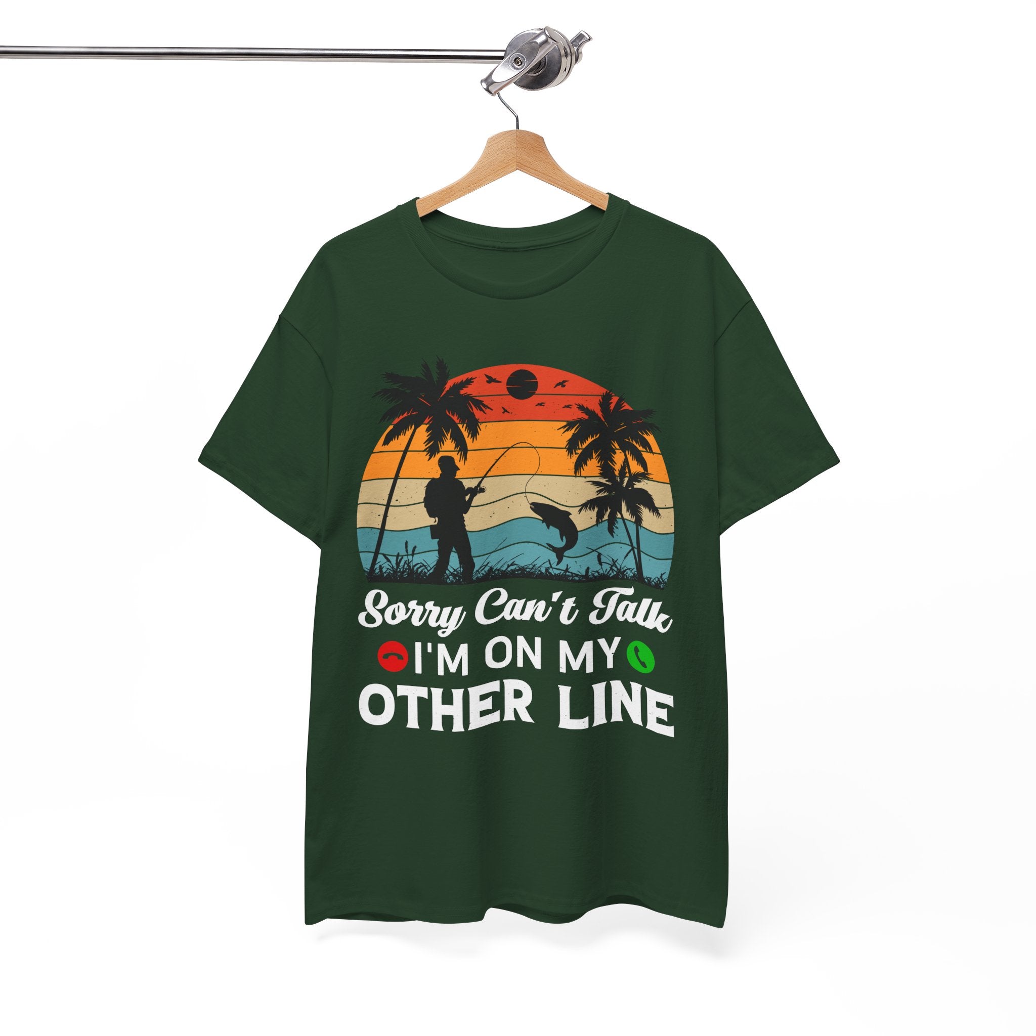 Funny Fishing T-Shirt – On My Other Line | Gallory Hive