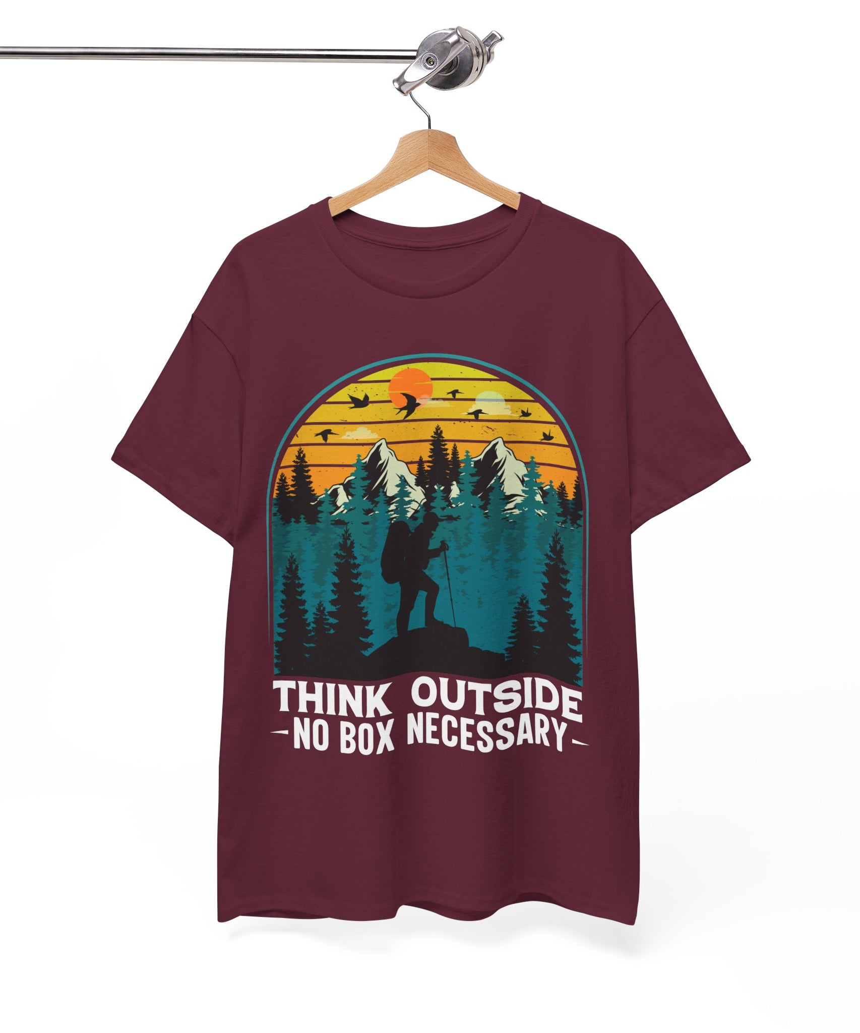 Mountain Trek Silhouette Shirt | Gallory Hive