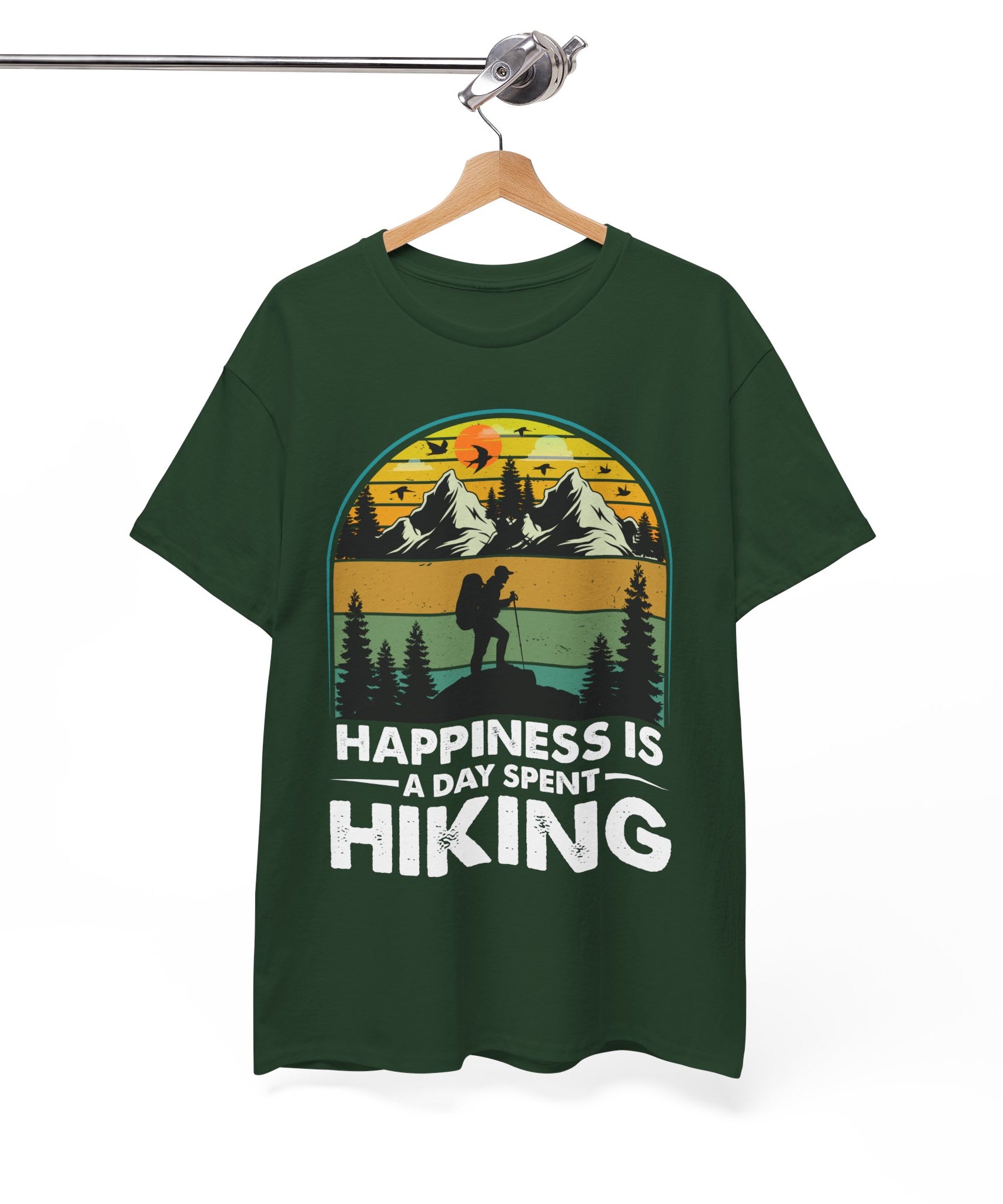 Vintage Hiker Sunset Mountain Tee | Gallory Hive