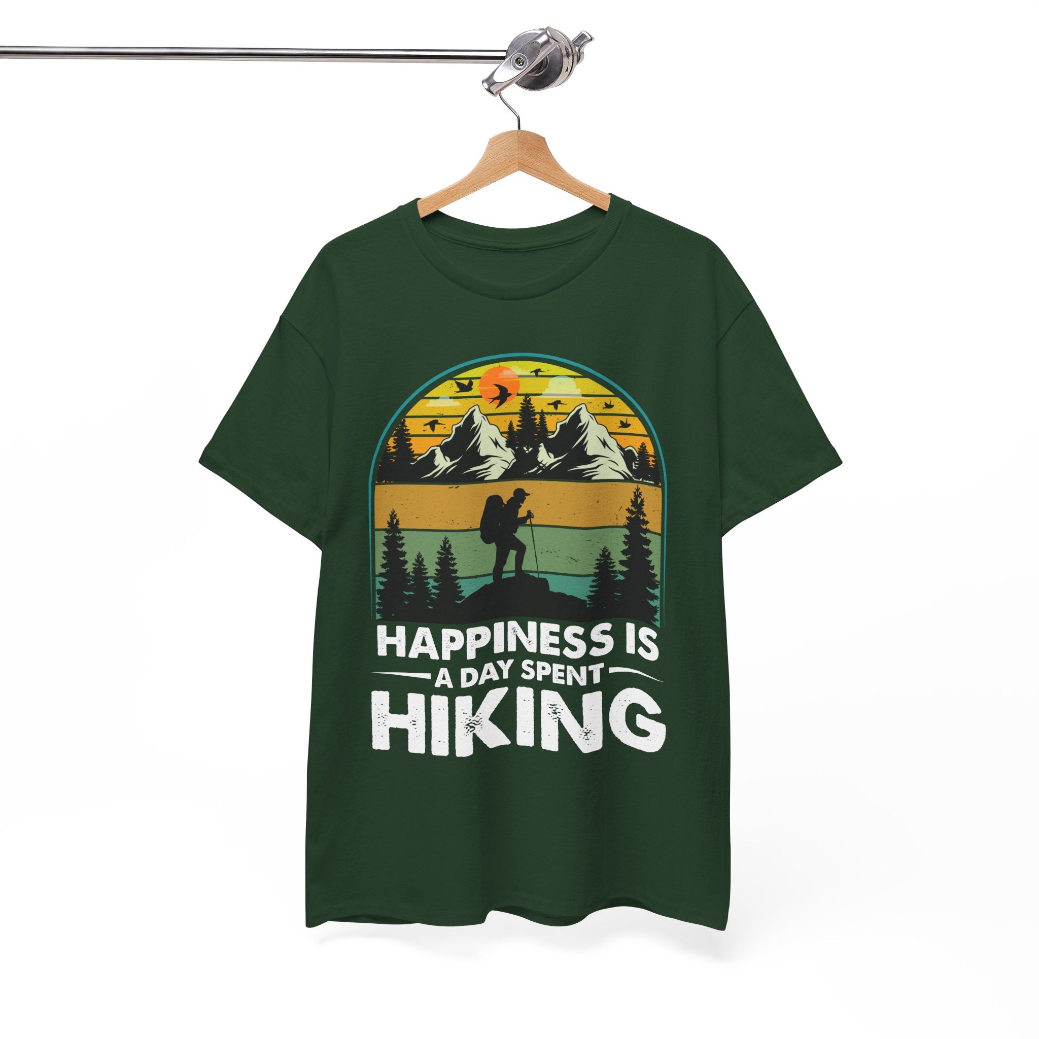 Vintage Hiker Sunset Mountain Tee | Gallory Hive