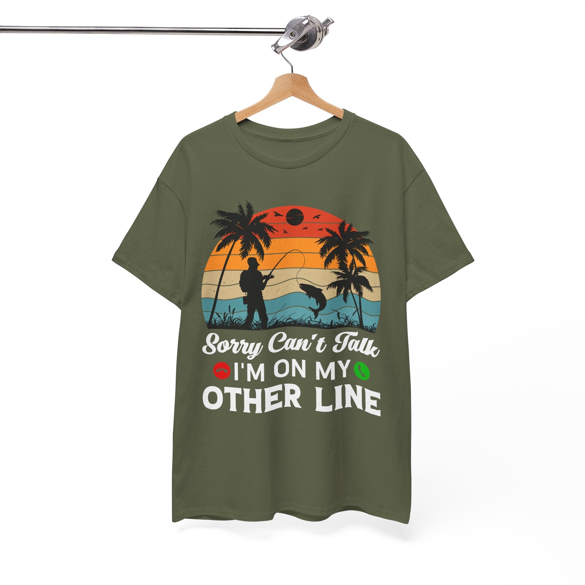 Funny Fishing T-Shirt – On My Other Line | Gallory Hive