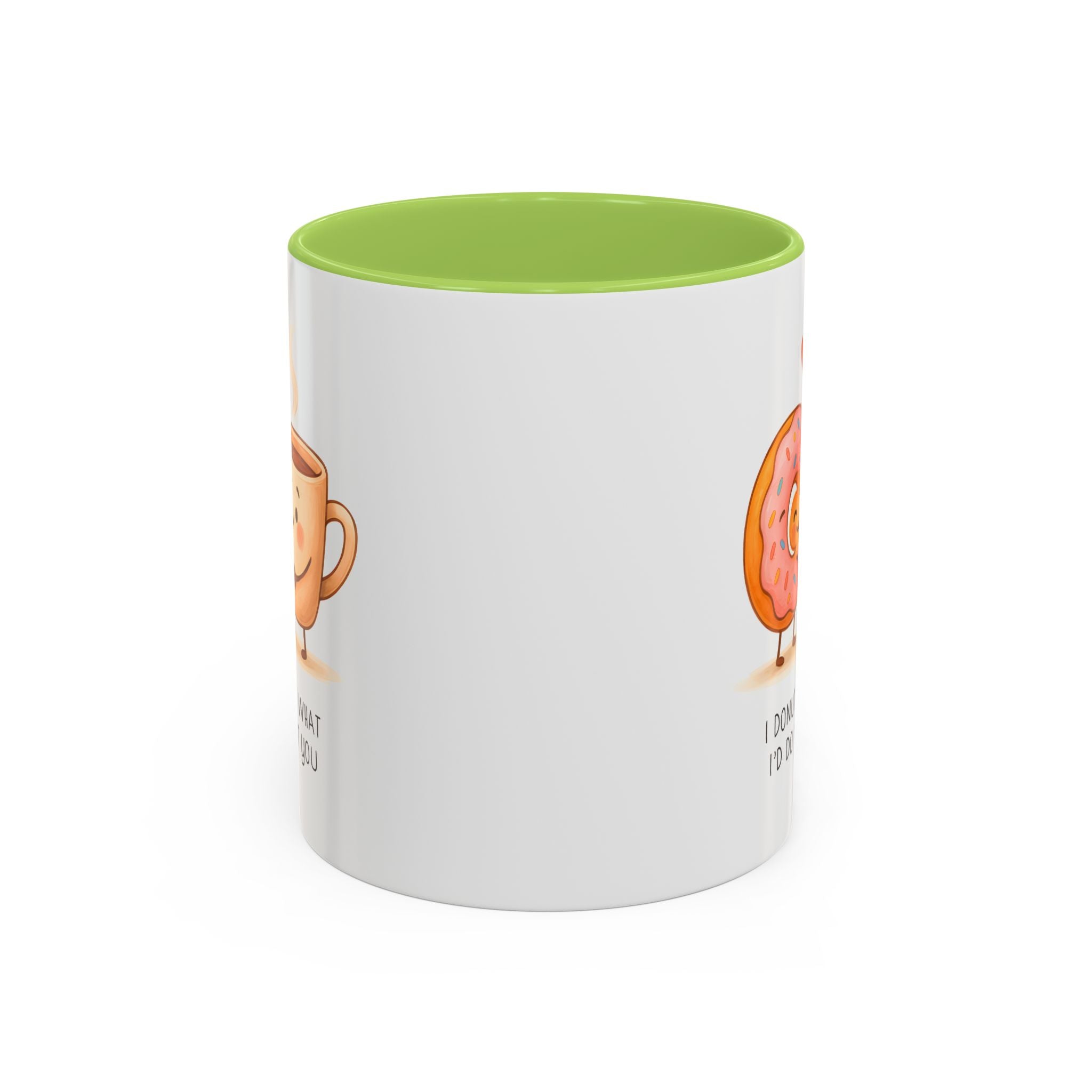 Cute Donut and Coffee Love Ceramic Mug | Gallory Hive