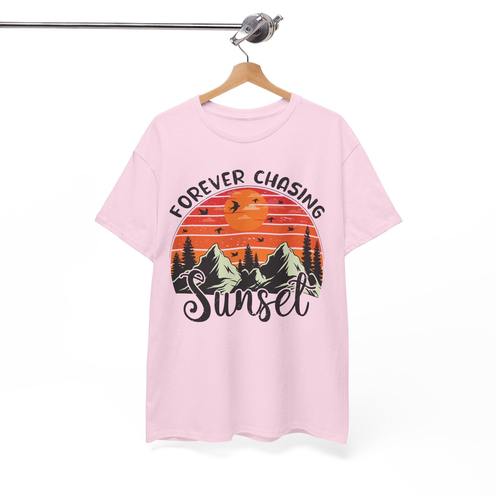 Sunset Mountain Scene T-Shirt