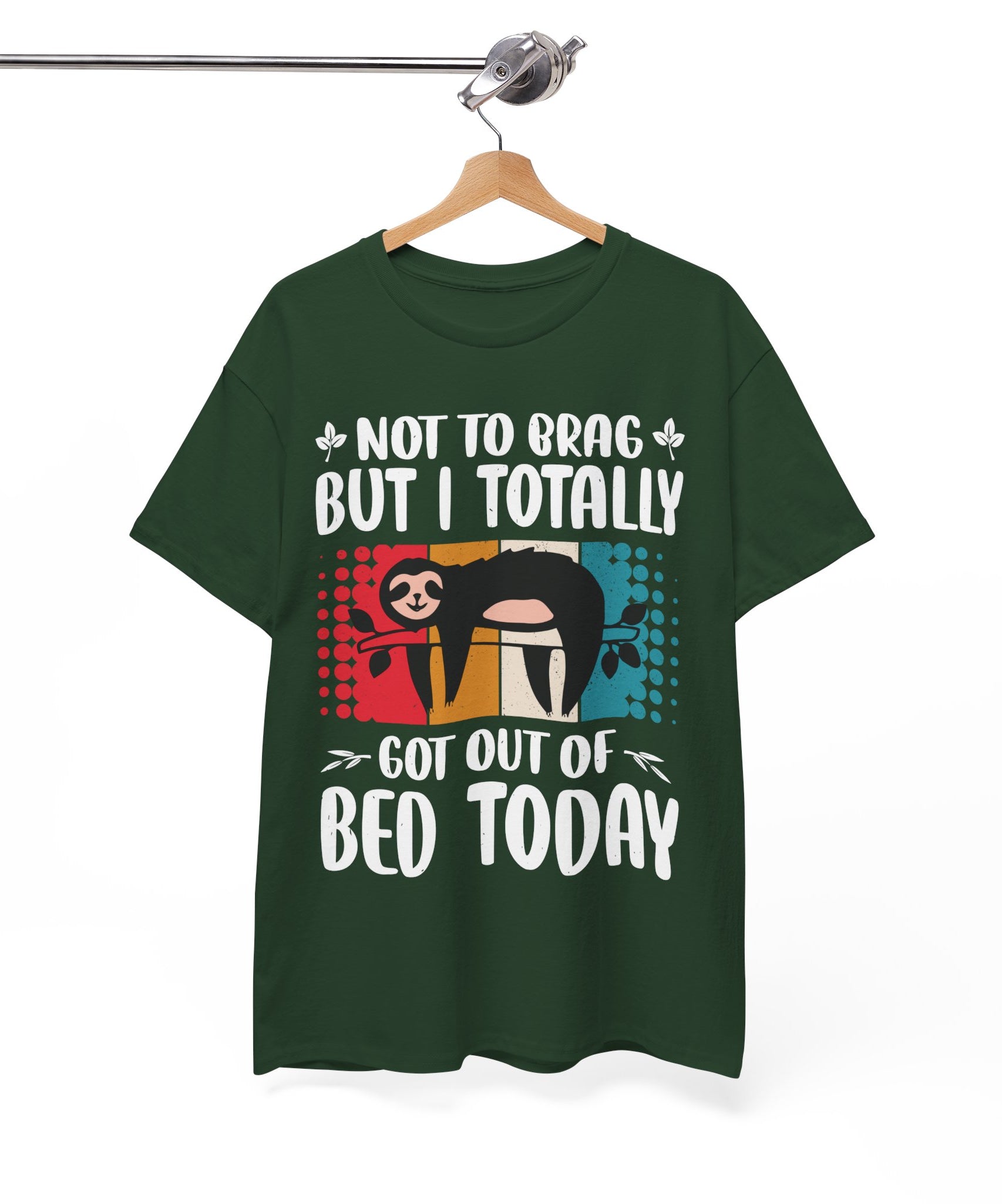 Vintage Got Out of Bed Sloth T-Shirt | Gallory Hive