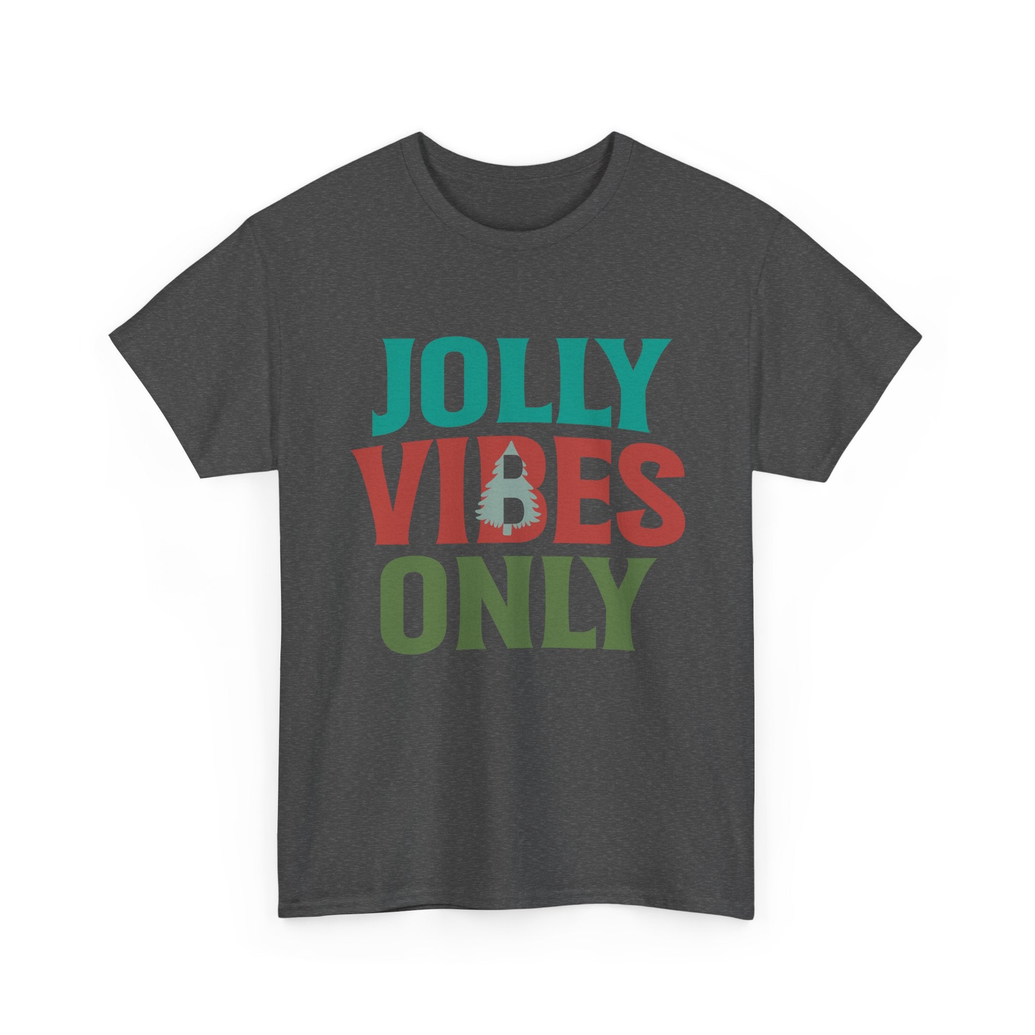 Festive Jolly Vibes Christmas T-Shirt | Gallory Hive