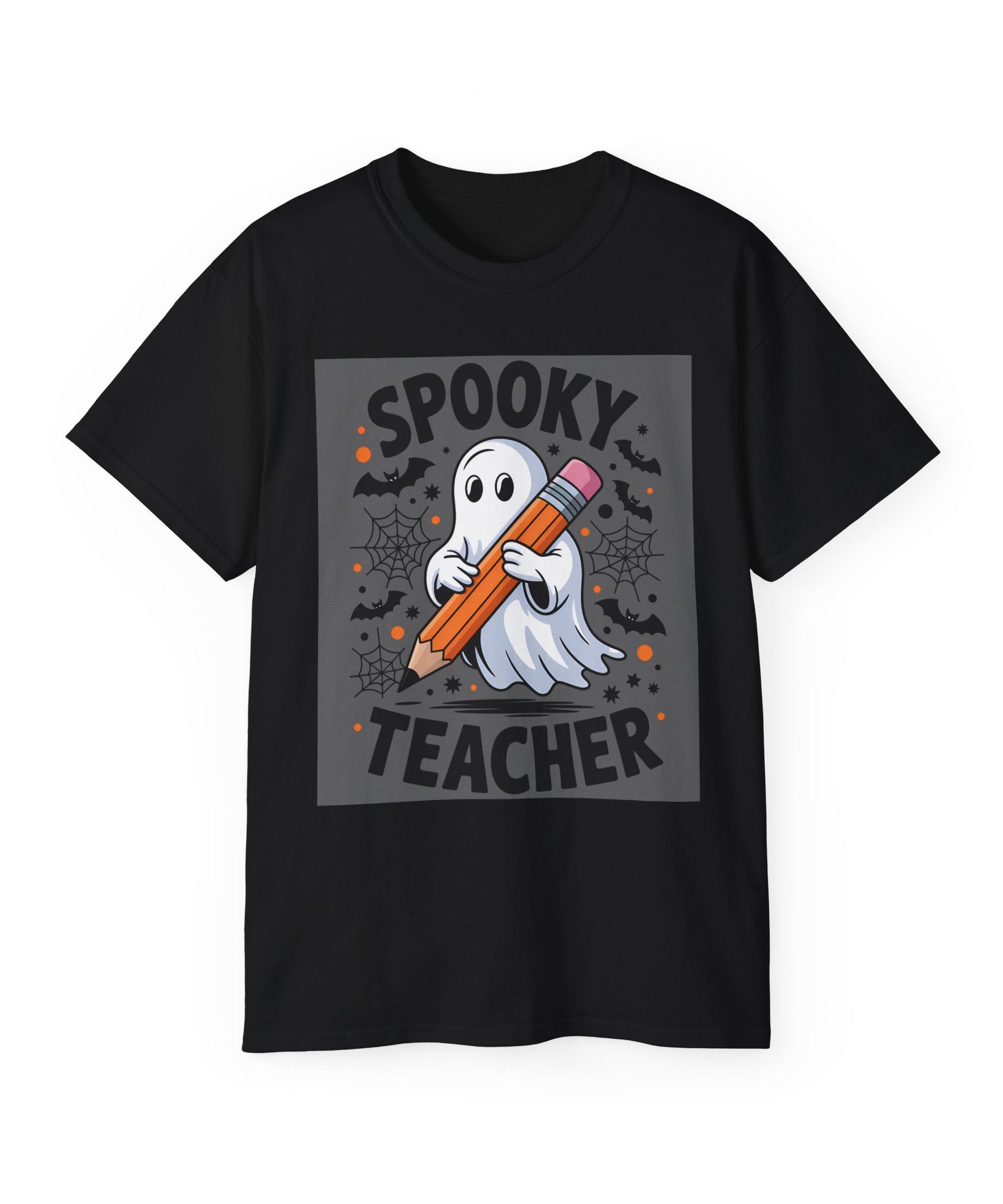 Spooky Teacher Ghost T-Shirt - Halloween Tee