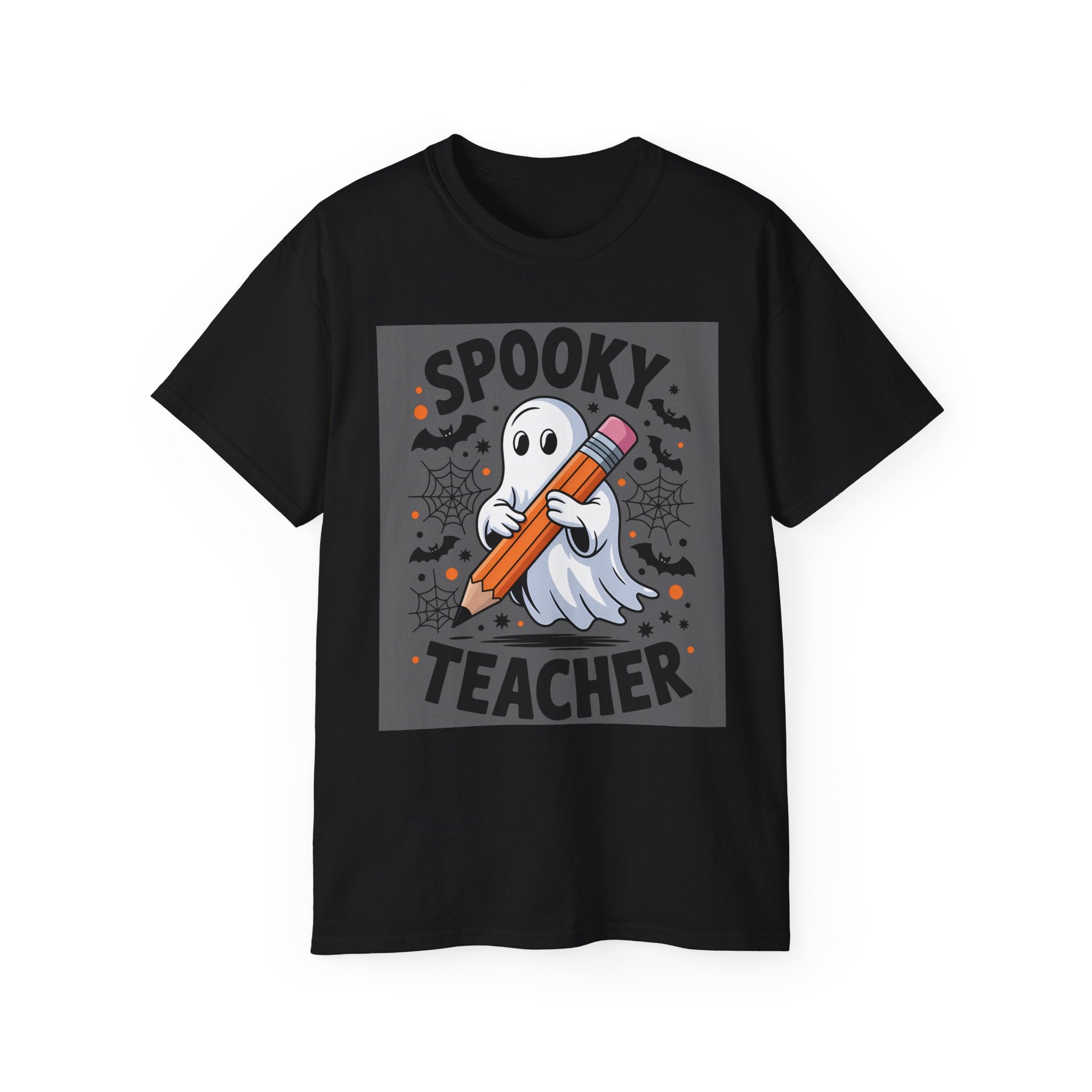 Spooky Teacher Ghost T-Shirt - Halloween Tee