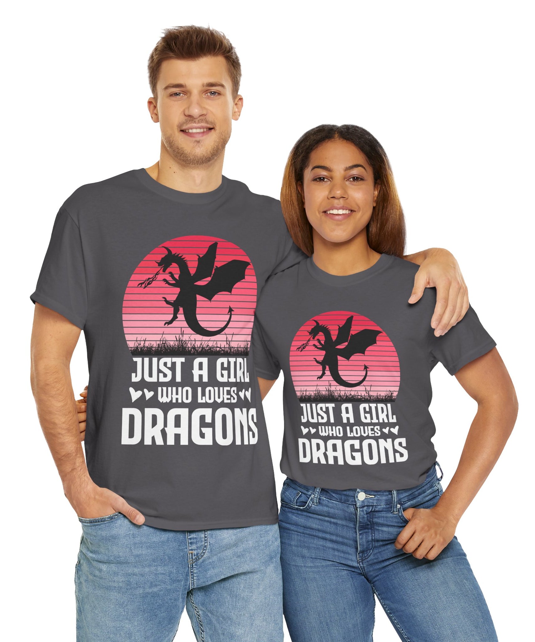 Retro Fire-Breathing Dragon Tee