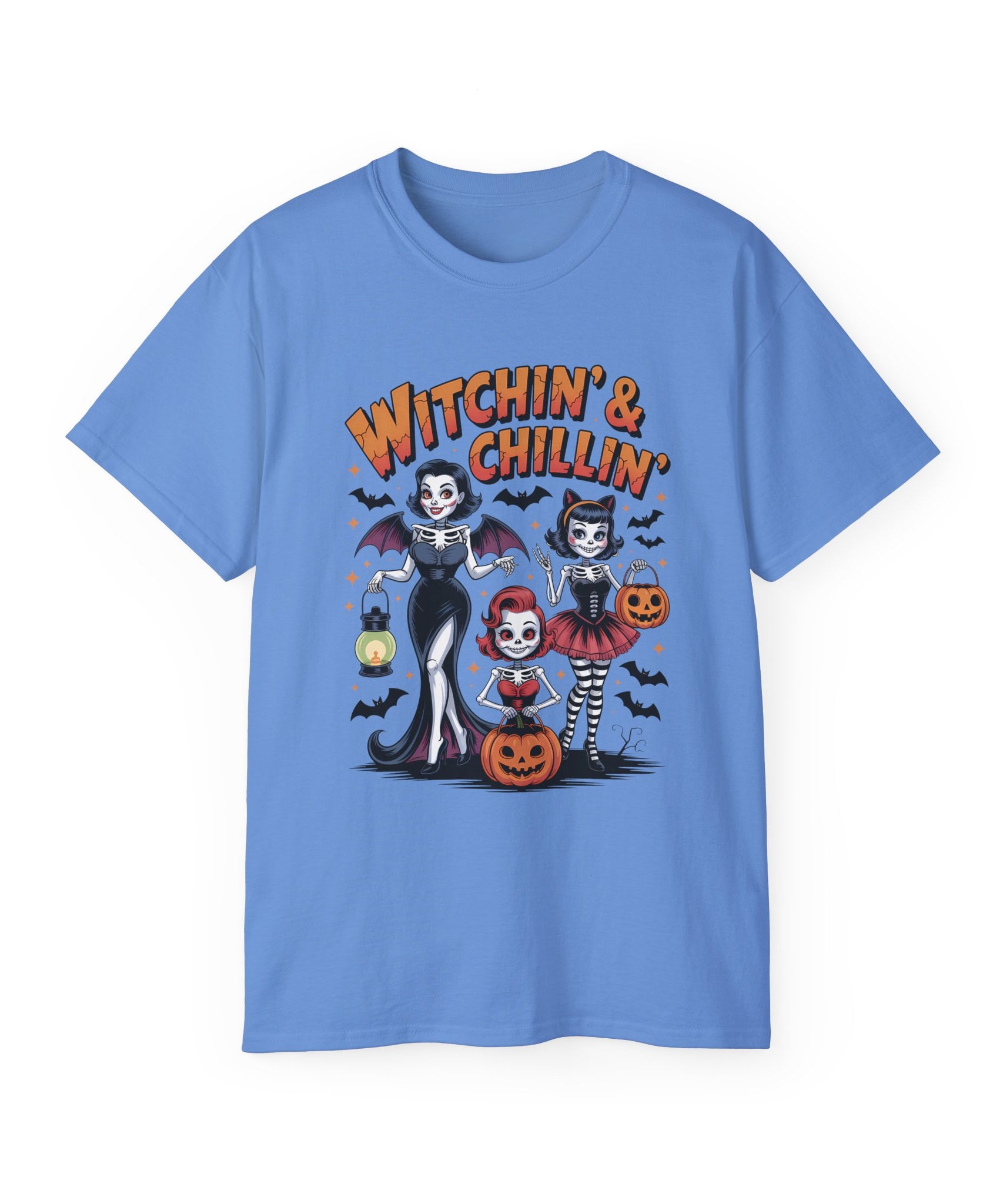 Retro Spooky Girls Halloween Tee | Gallory Hive