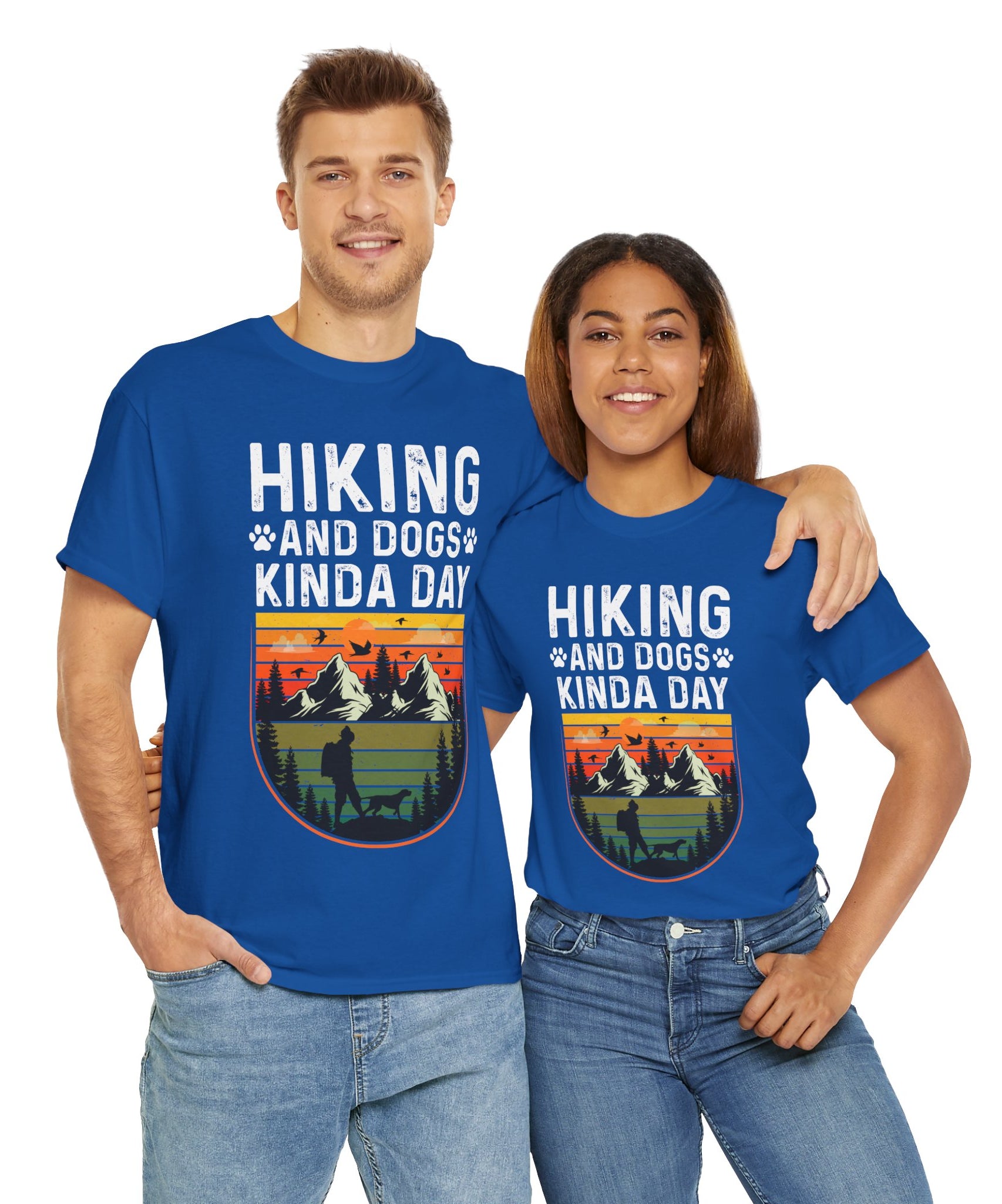 Hiking Buddy Sunset Graphic Tee