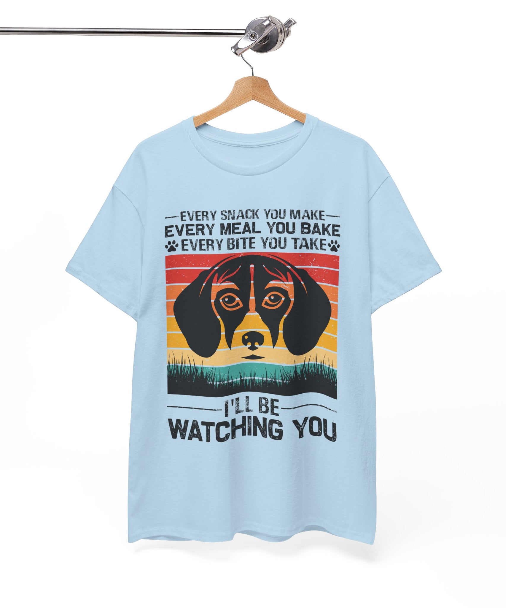 Vintage Dog Shirt – Bold Beagle Face