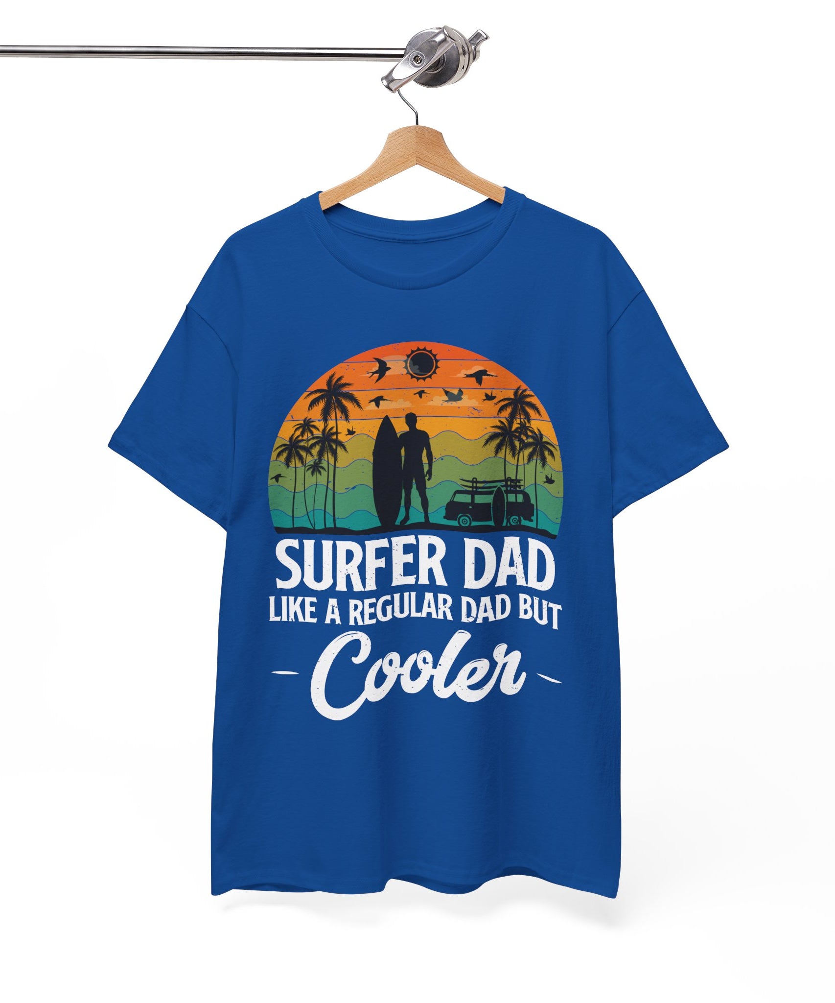 Vintage Surf Van & Palm Tree T-Shirt | Gallory Hive