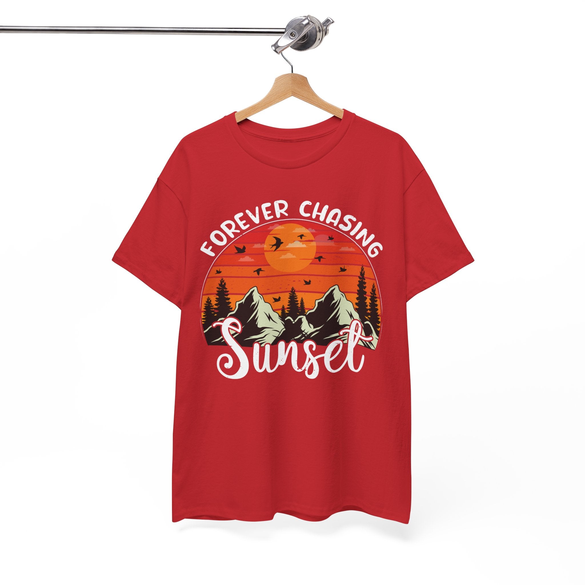 Sunset Mountain Scene T-Shirt