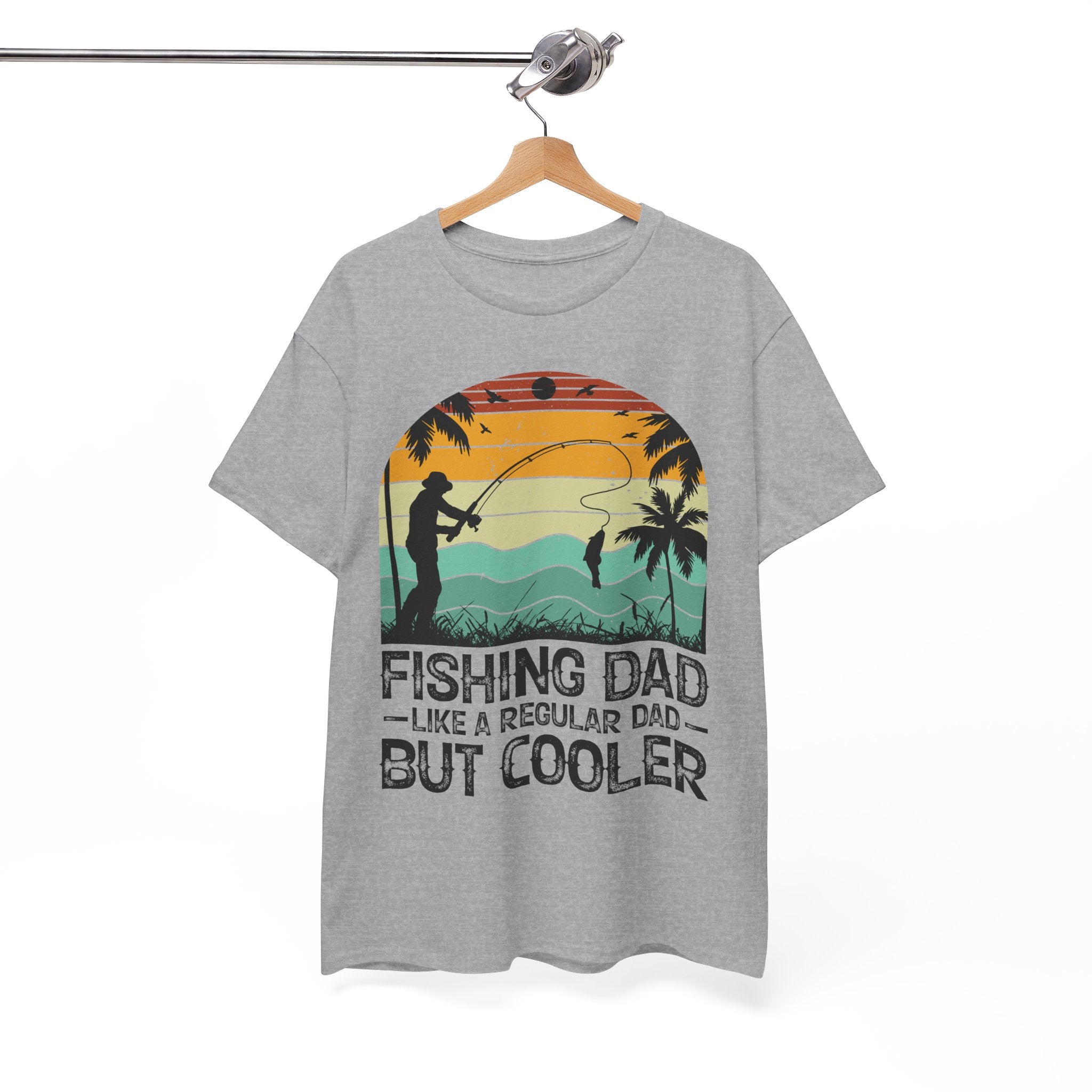 Minimalist Tropical Fishing Tee | Gallory Hive