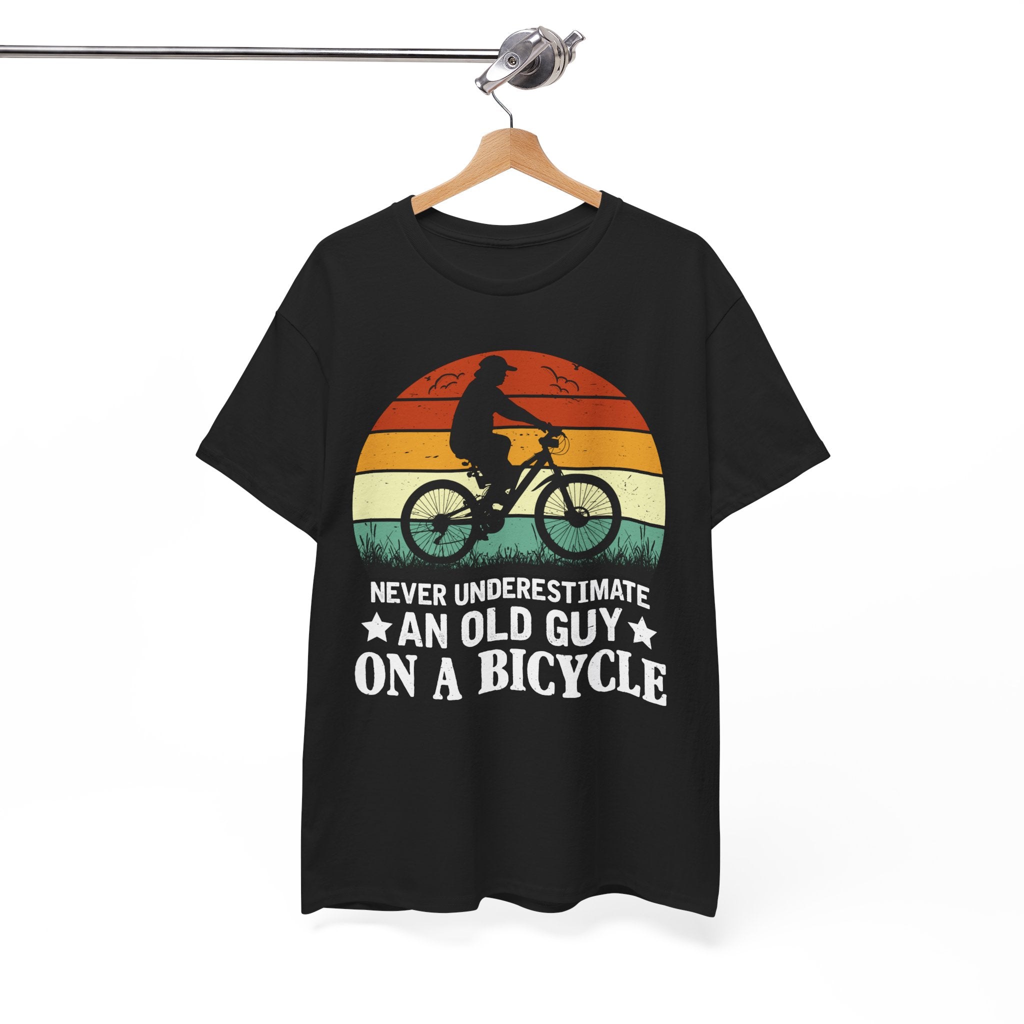 Retro Old Guy On Bicycle Shirt | Gallory Hive
