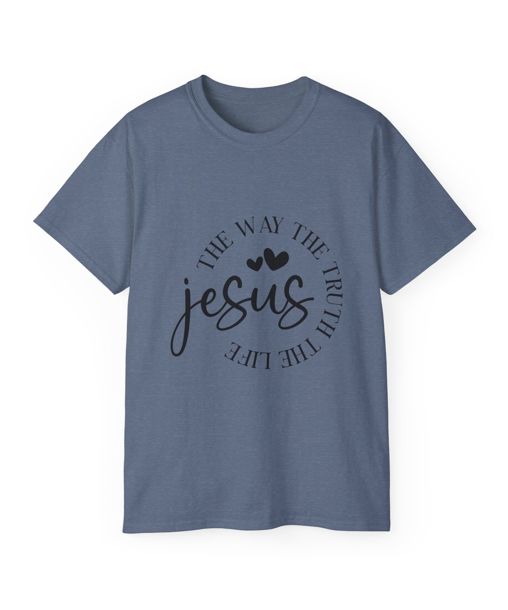 Unisex The way the Truth Tee - Inspirational Casual Wear, Christian T-Shirt, Motivational Gift, Faith-Based Apparel, Everyday Comfort - Gallory Hive