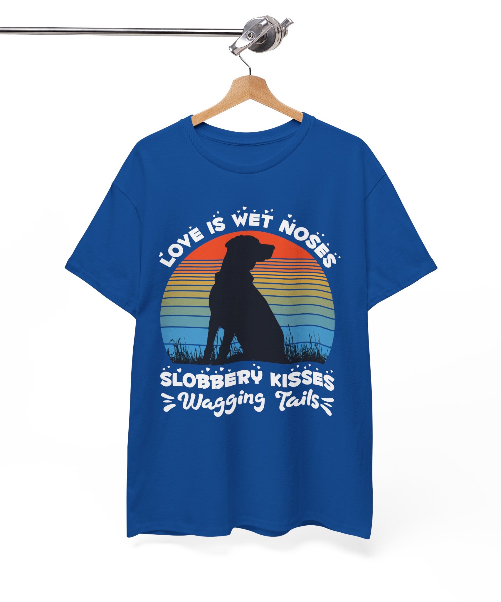 Funny Dog Lover Graphic Tee - Wet Noses | Gallory Hive