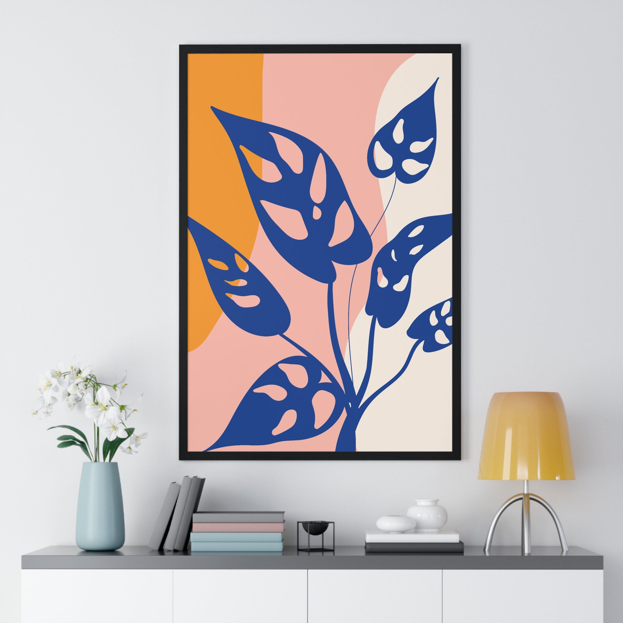 Modern Monstera Magic – Premium Framed Posters on Museum-Quality Matte Paper