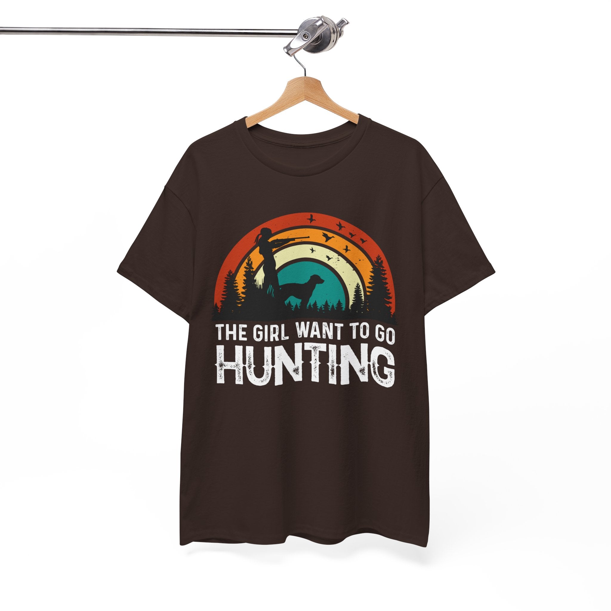 Retro Hunter Shirt – Birds & Pines