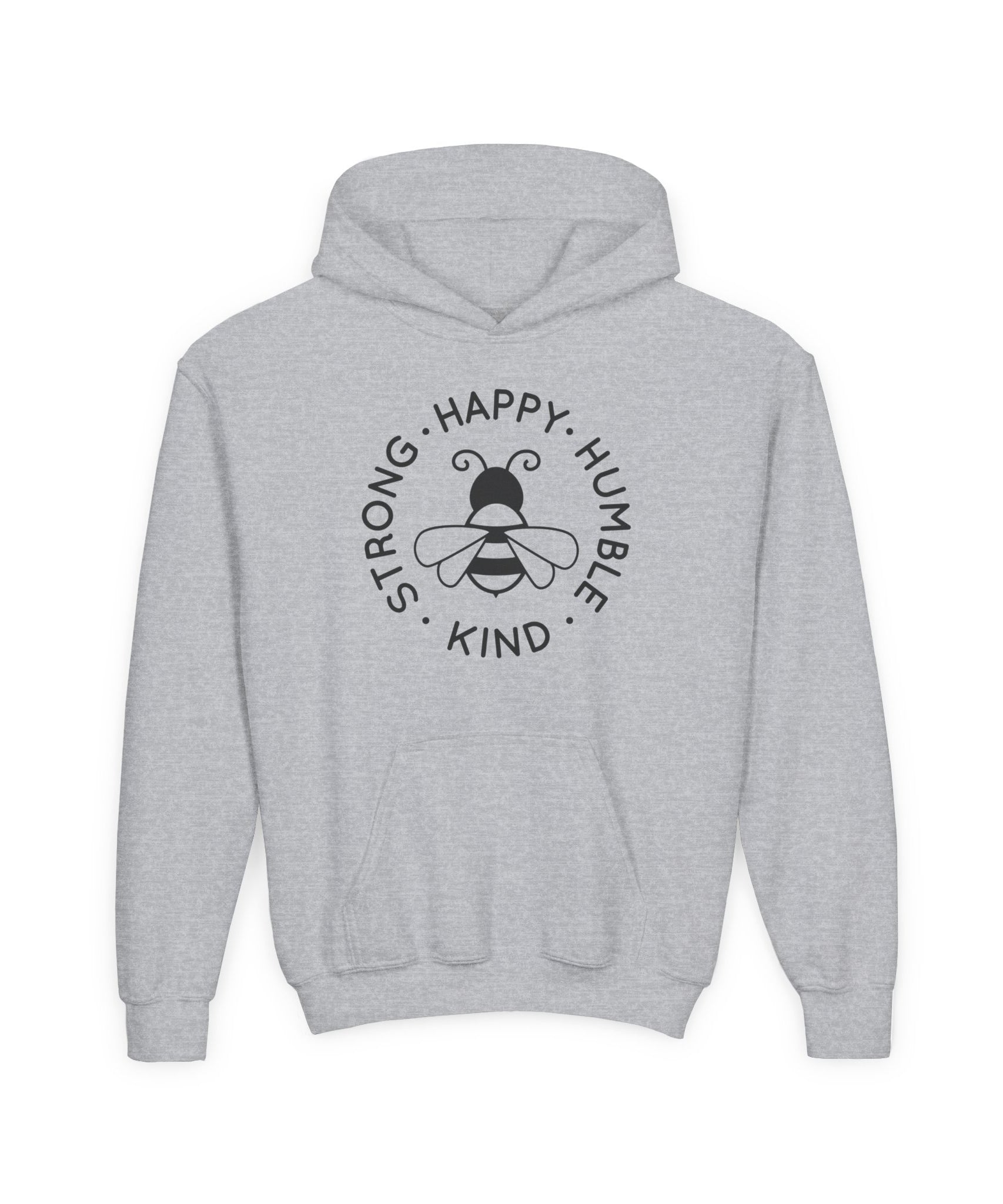 Unisex Kid's "Strong Happy Humble Kind" Hoodie