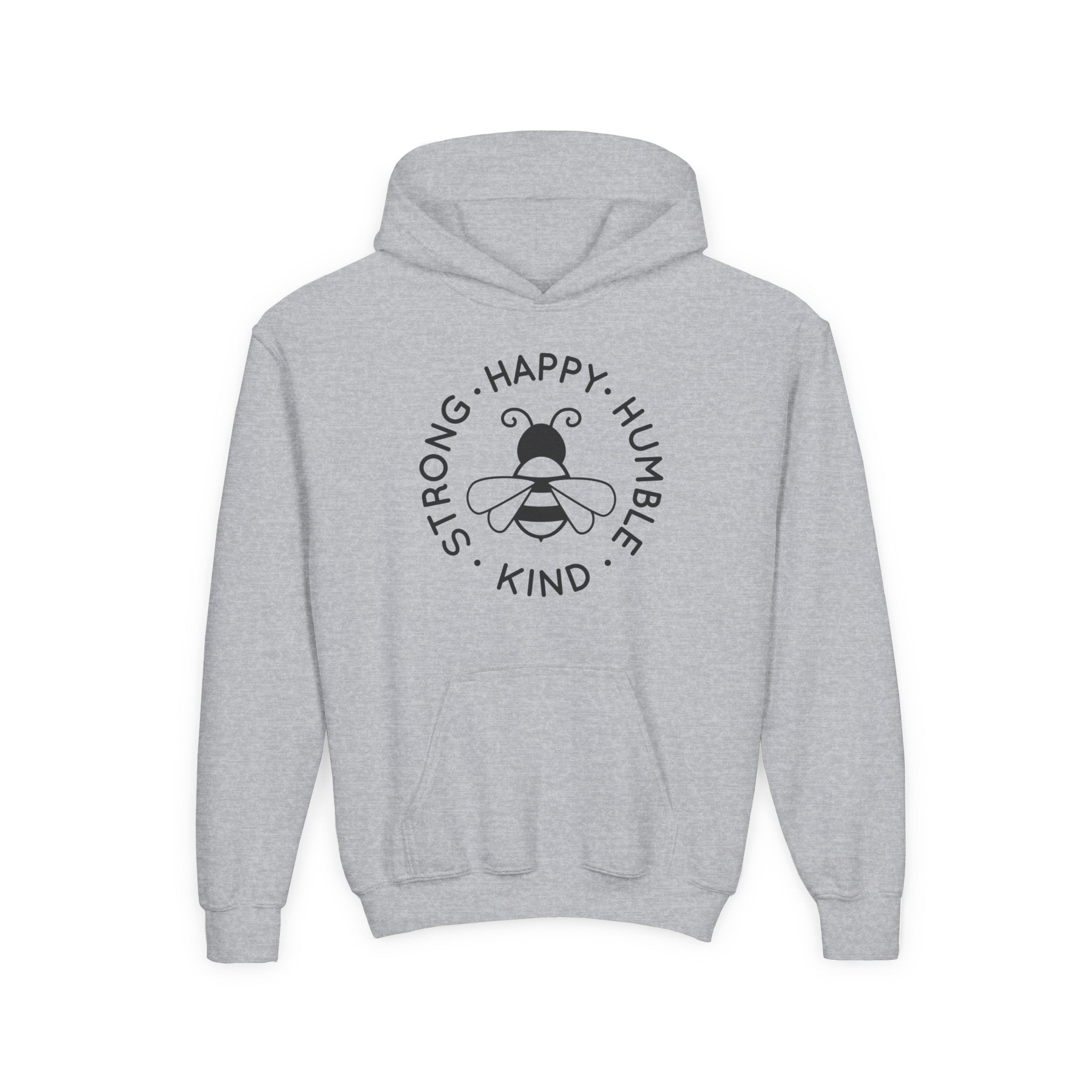 Unisex Kid's "Strong Happy Humble Kind" Hoodie