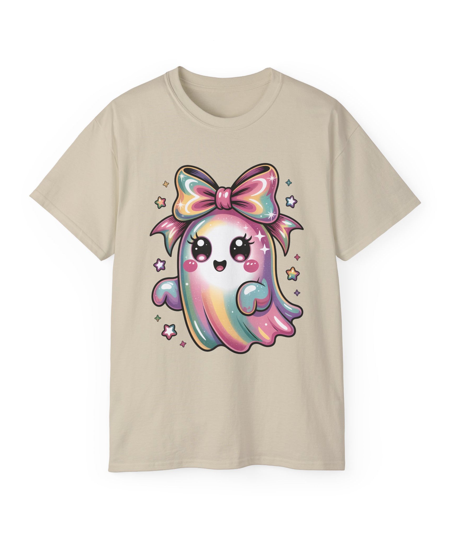 Happy Ghost T-Shirt - Adorable Pastel Tee | Gallory Hive