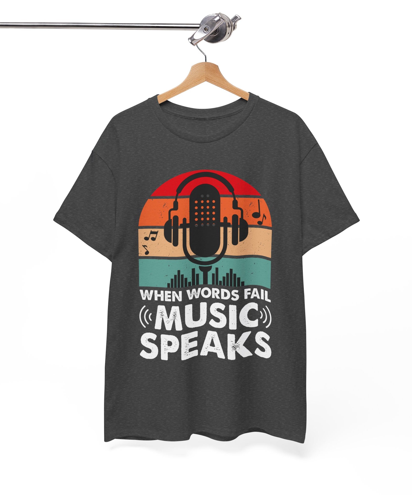 Vintage Audio Tee – Music Lover Style | Gallory Hive