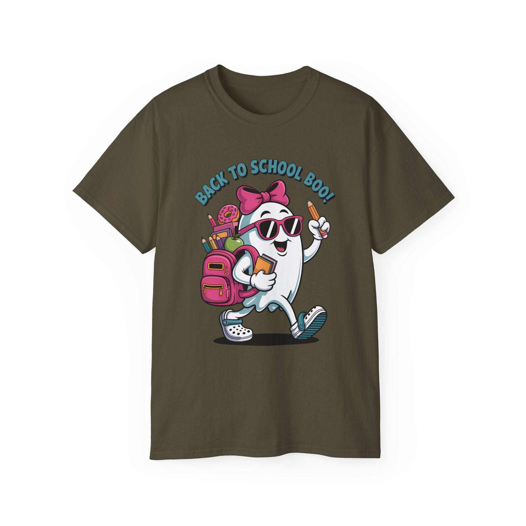 Back to School Boo! T-Shirt with Ghost | Gallory Hive